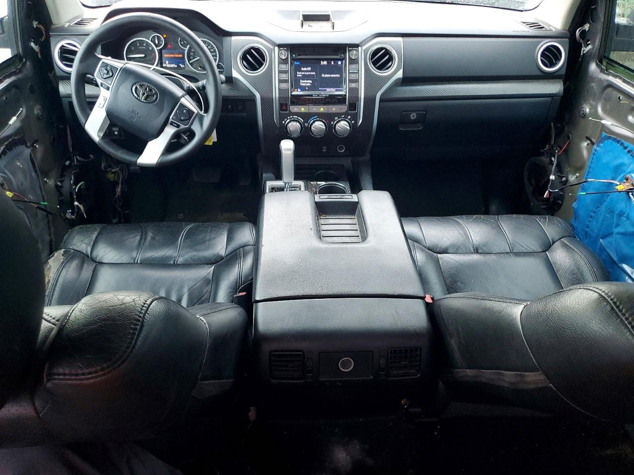 2015 Toyota Tundra Crewmax Sr5 Gray vin: 5TFEY5F11FX176258