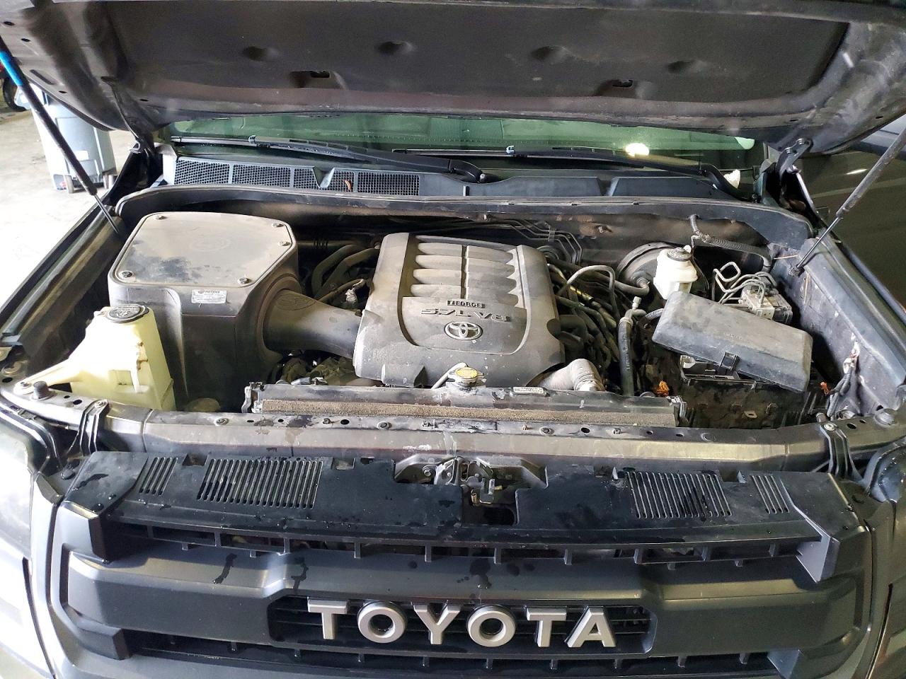 2015 Toyota Tundra Crewmax Sr5 Gray vin: 5TFEY5F11FX176258