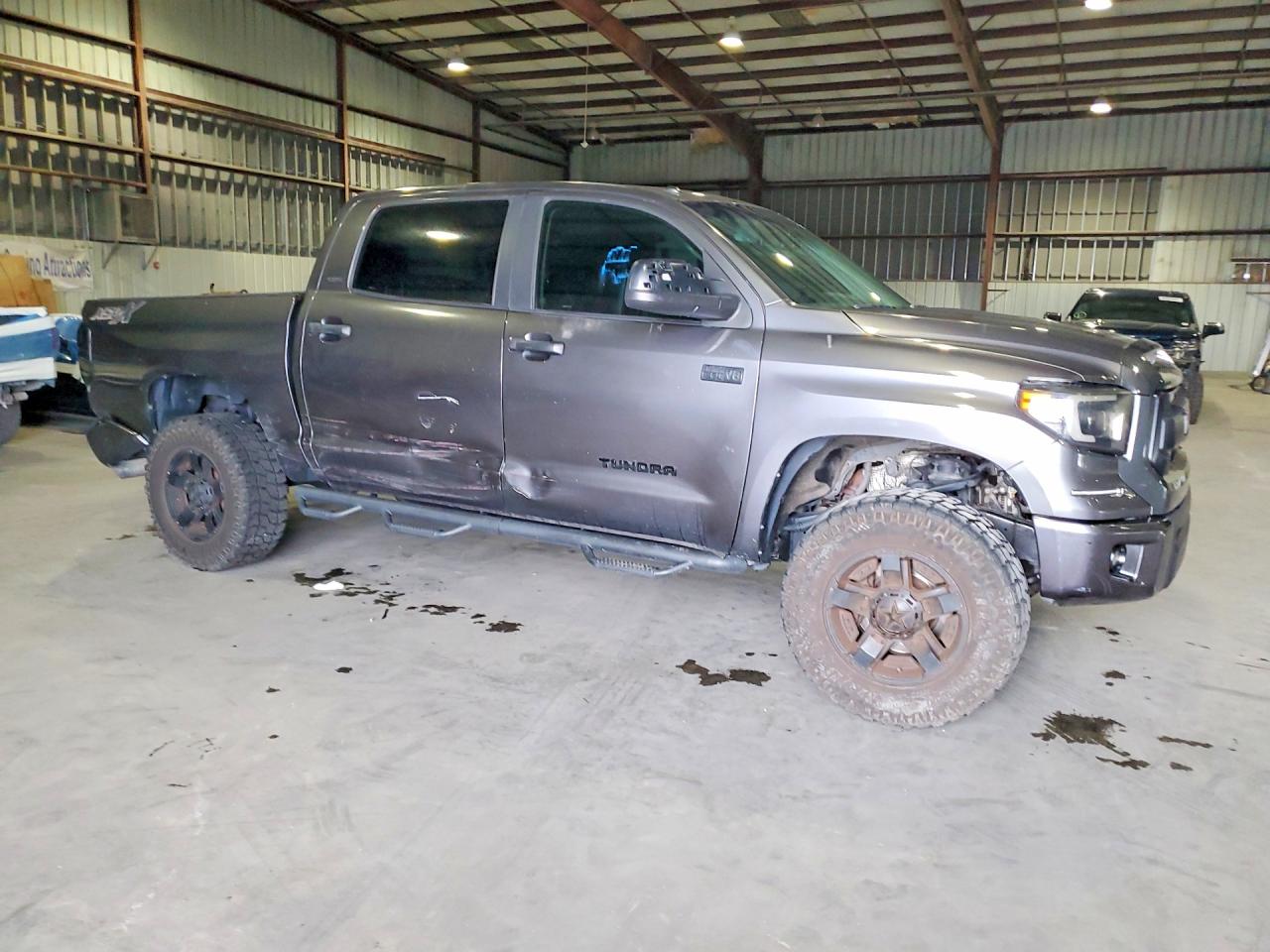 2015 Toyota Tundra Crewmax Sr5 Gray vin: 5TFEY5F11FX176258