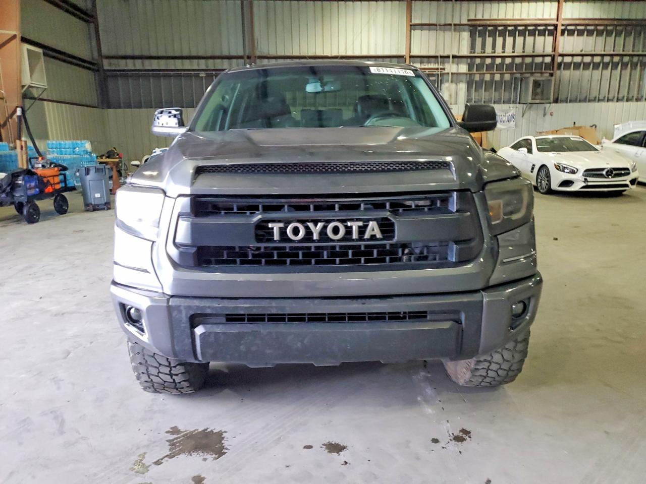 2015 Toyota Tundra Crewmax Sr5 Gray vin: 5TFEY5F11FX176258