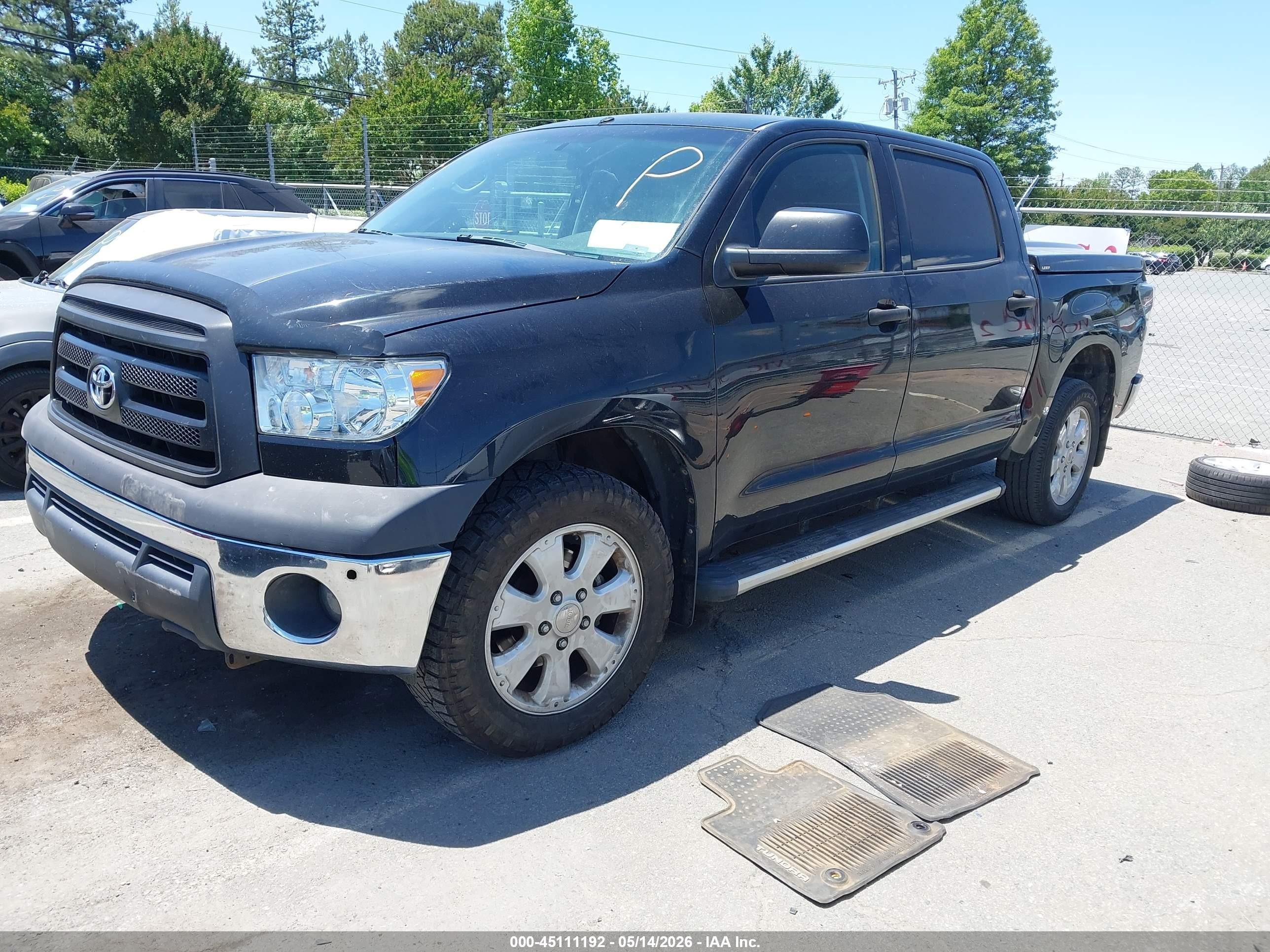 2011 Toyota Tundra Grade 5.7l V8 Черный vin: 5TFEY5F12BX108531