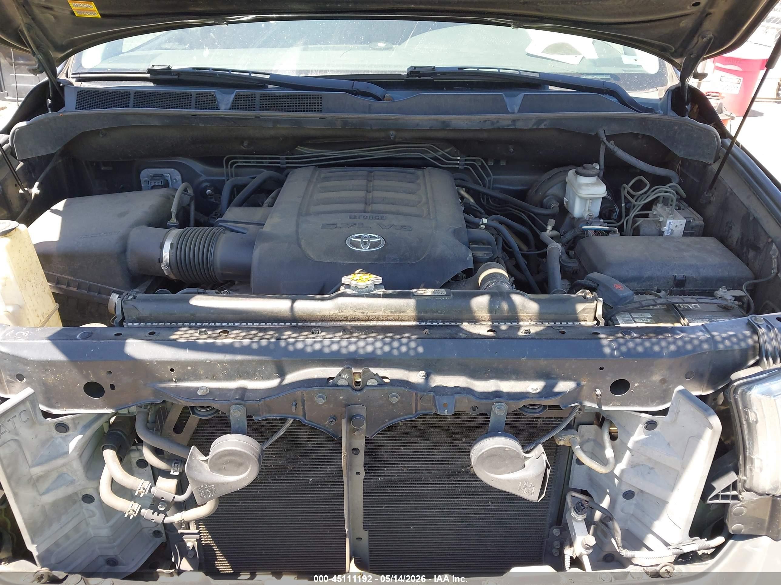 2011 Toyota Tundra Grade 5.7l V8 Черный vin: 5TFEY5F12BX108531