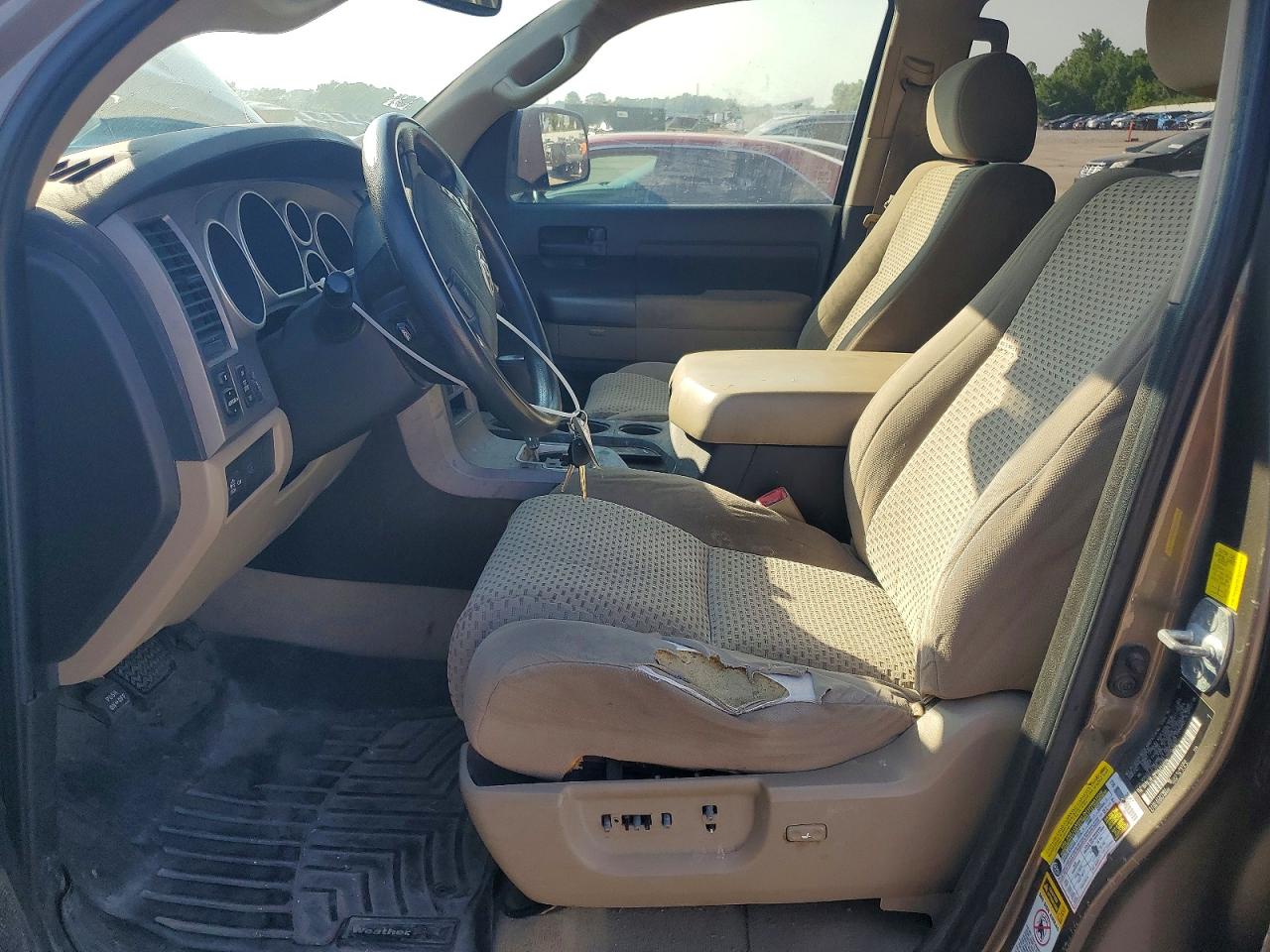 2011 Toyota Tundra Crewmax Sr5 Tan vin: 5TFEY5F12BX110375