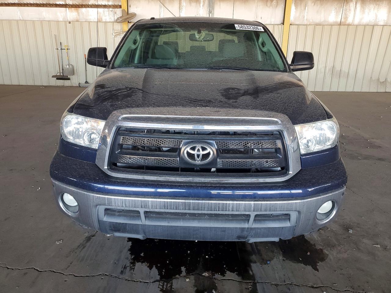 2012 Toyota Tundra Crewmax Sr5 Синий vin: 5TFEY5F12CX116999