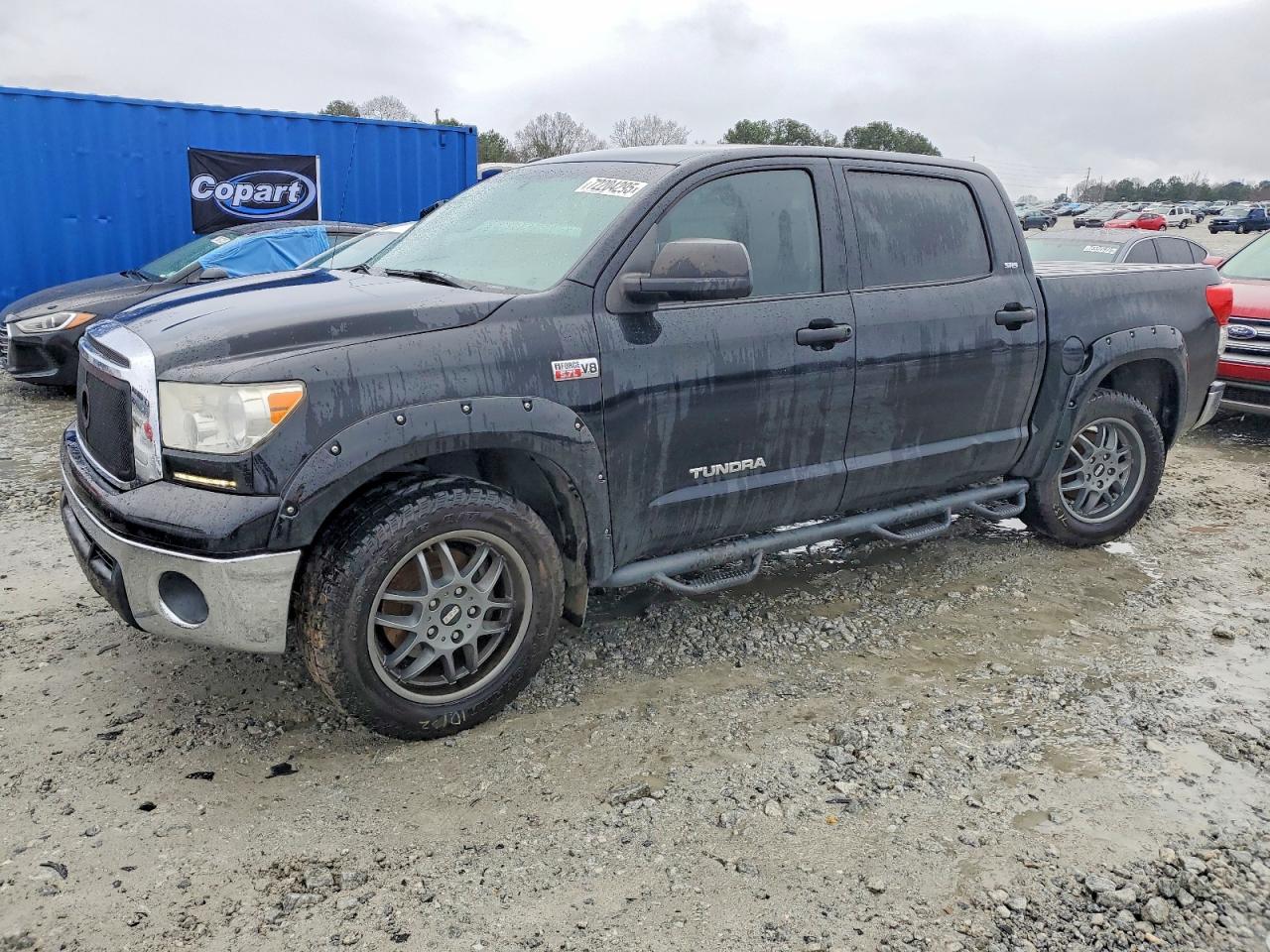 2013 Toyota Tundra Crewmax Sr5 Black vin: 5TFEY5F12DX144691
