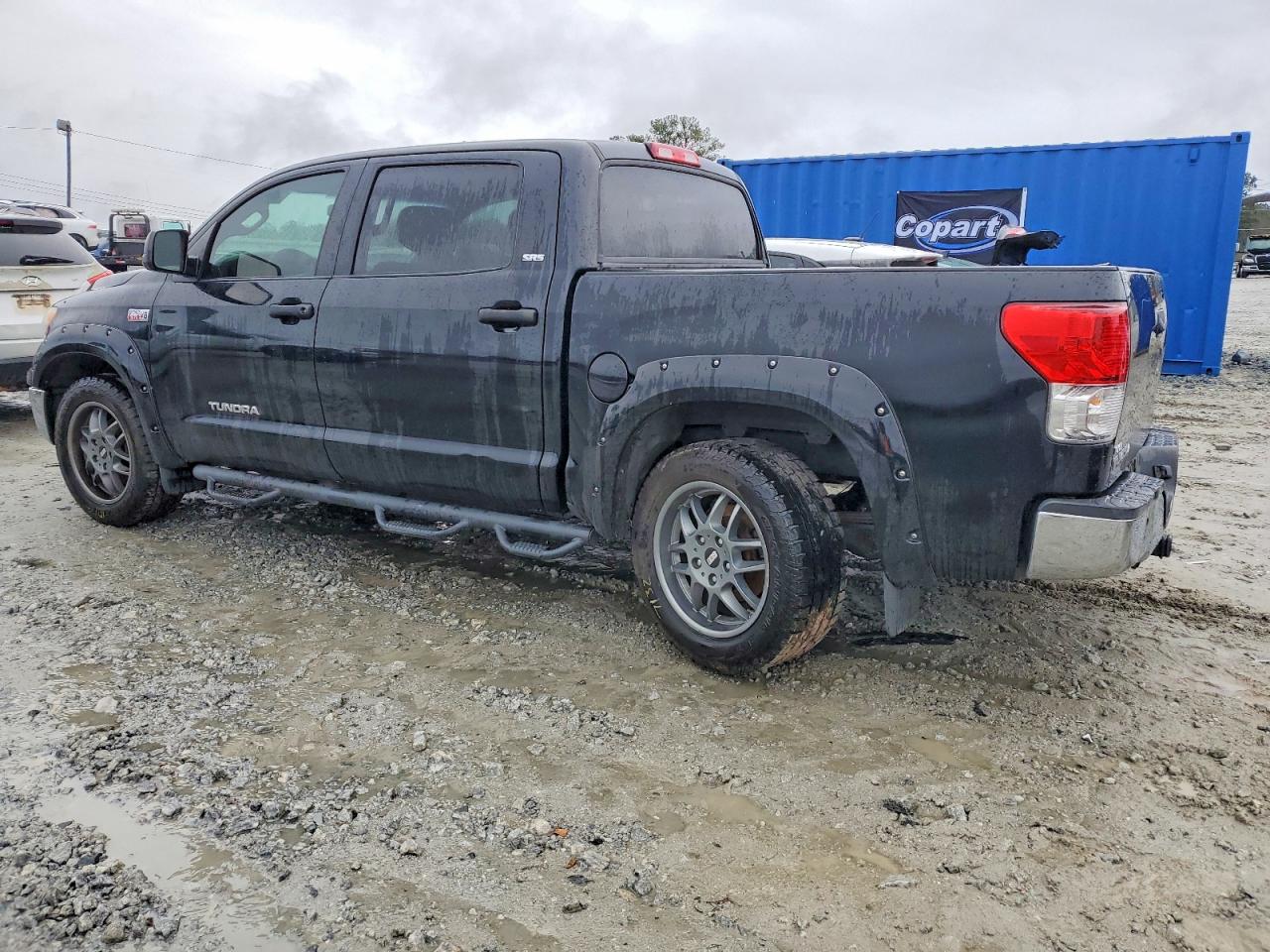 2013 Toyota Tundra Crewmax Sr5 Black vin: 5TFEY5F12DX144691