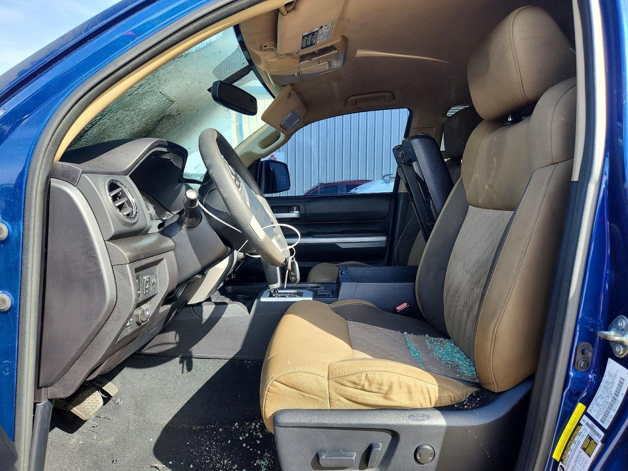 2014 Toyota Tundra Crewmax Sr5 Blue vin: 5TFEY5F12EX159063