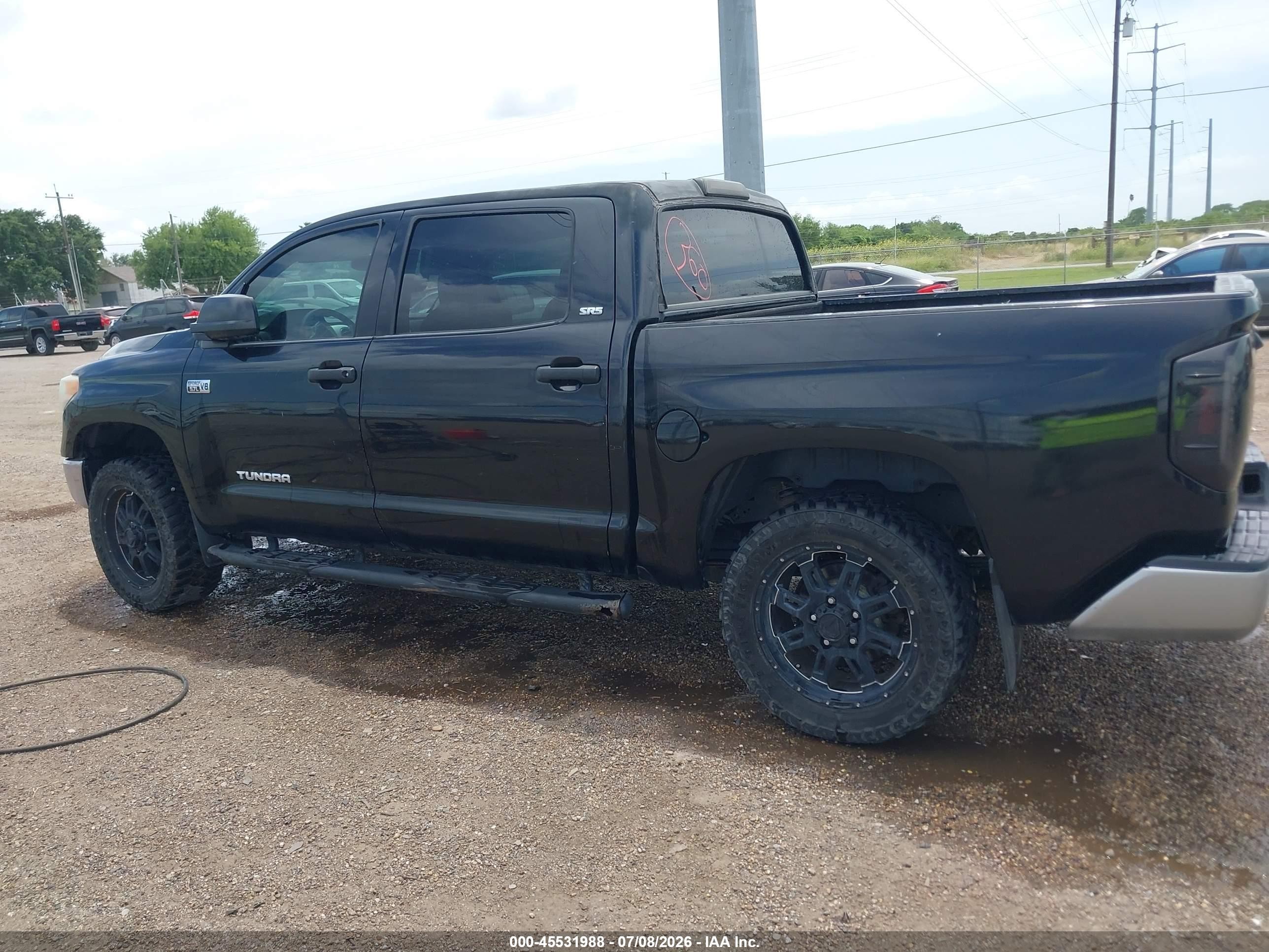 2015 Toyota Tundra 2wd Truck Sr5 Черный vin: 5TFEY5F12FX181260