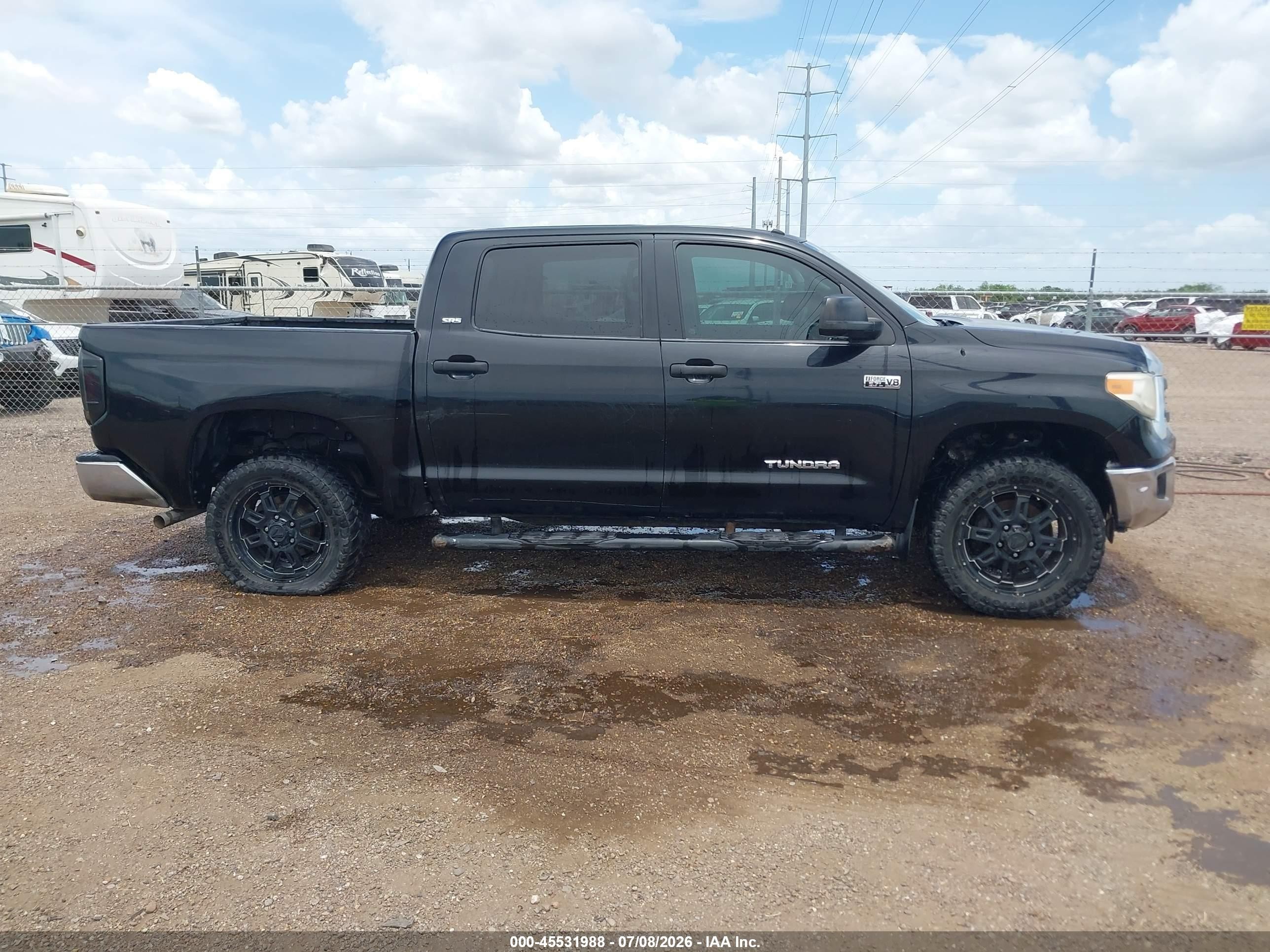 2015 Toyota Tundra 2wd Truck Sr5 Черный vin: 5TFEY5F12FX181260