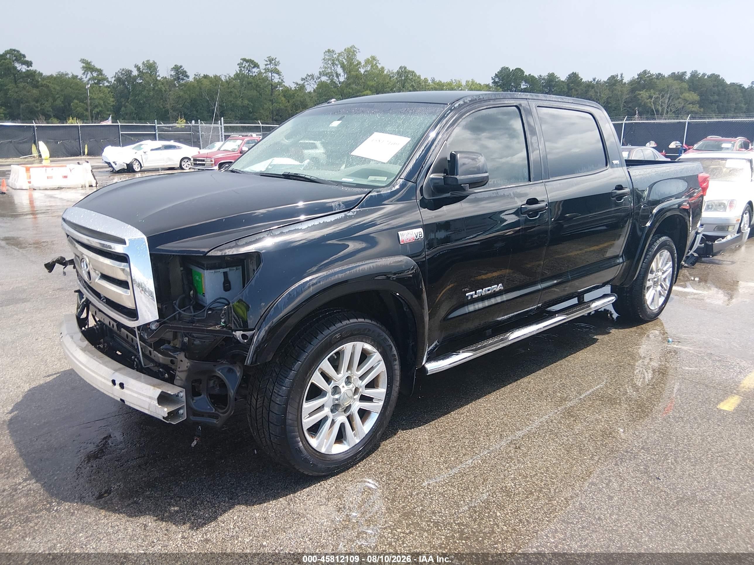 2013 Toyota Tundra Grade 5.7l V8 Black vin: 5TFEY5F13DX133912