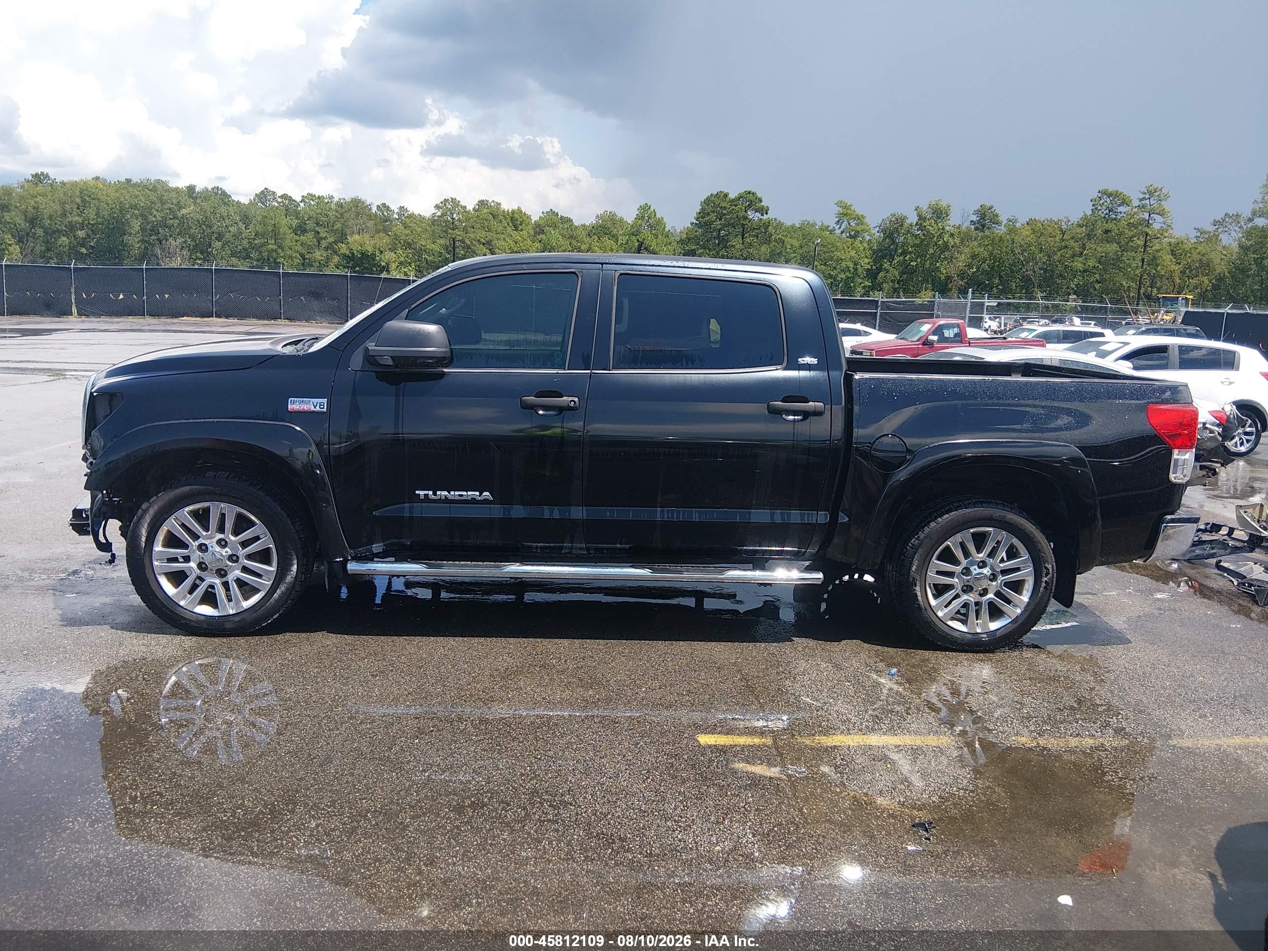 2013 Toyota Tundra Grade 5.7l V8 Black vin: 5TFEY5F13DX133912