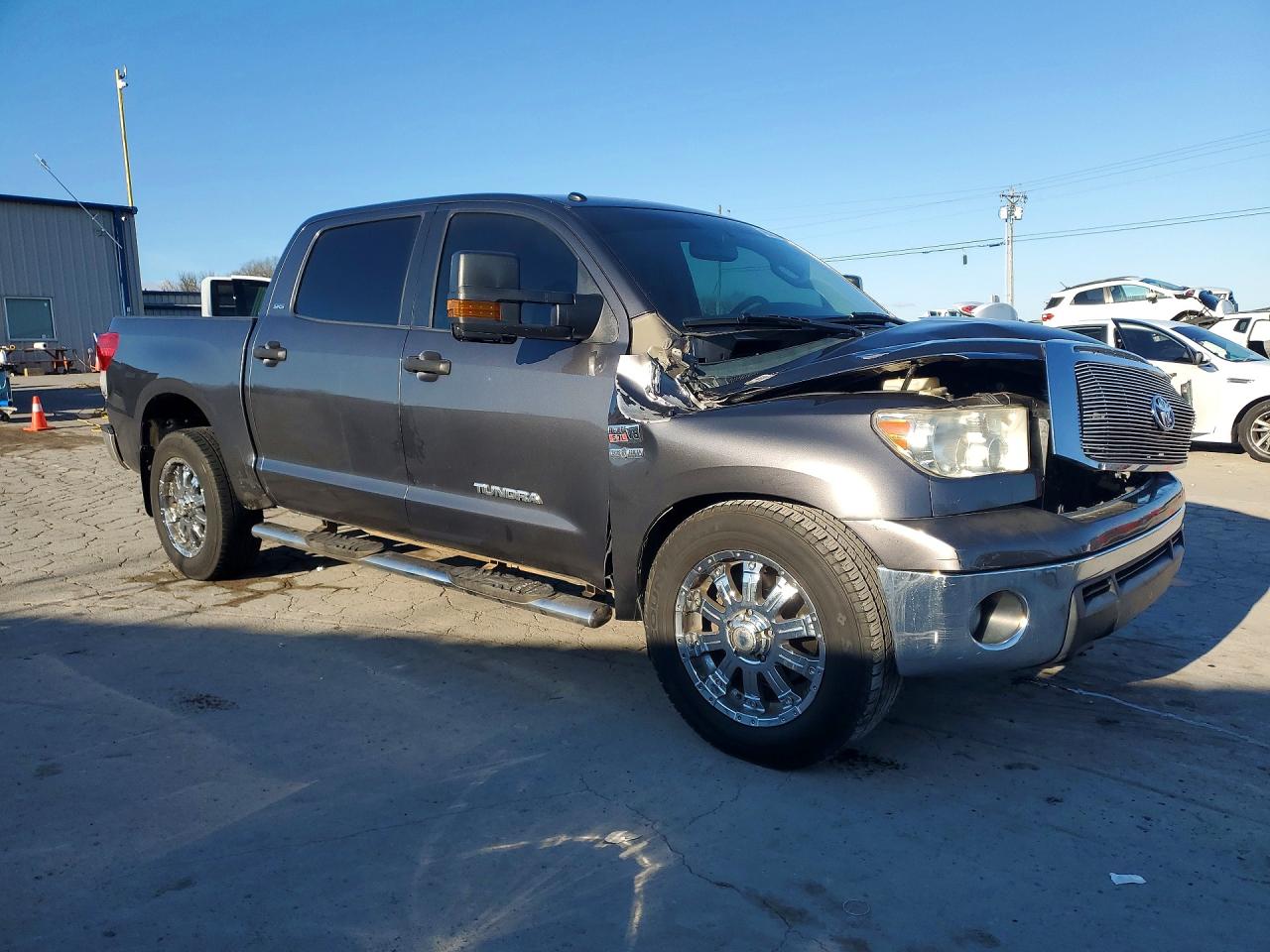 2011 Toyota Tundra Grade Серый vin: 5TFEY5F14BX113696