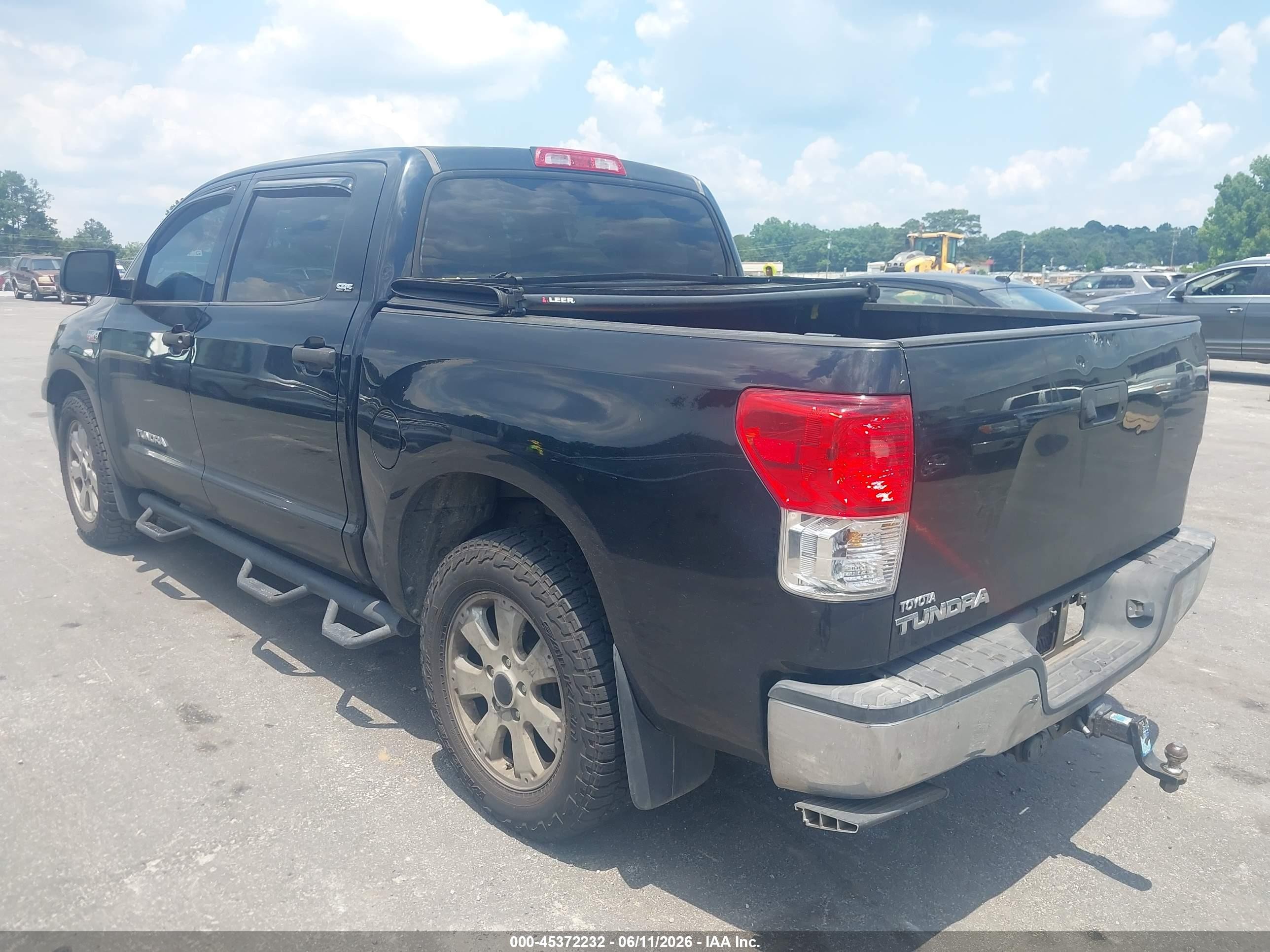 2012 Toyota Tundra Grade 5.7l V8 Black vin: 5TFEY5F14CX127373