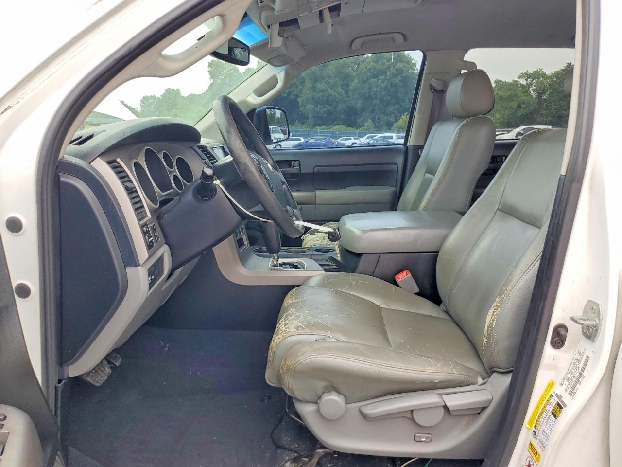 2012 Toyota Tundra Crewmax Sr5 White vin: 5TFEY5F14CX130208