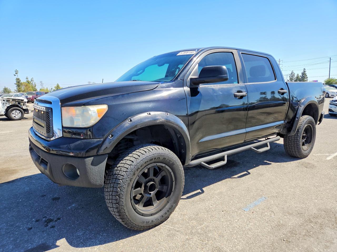 2013 Toyota Tundra Crewmax Sr5 Black vin: 5TFEY5F14DX137208