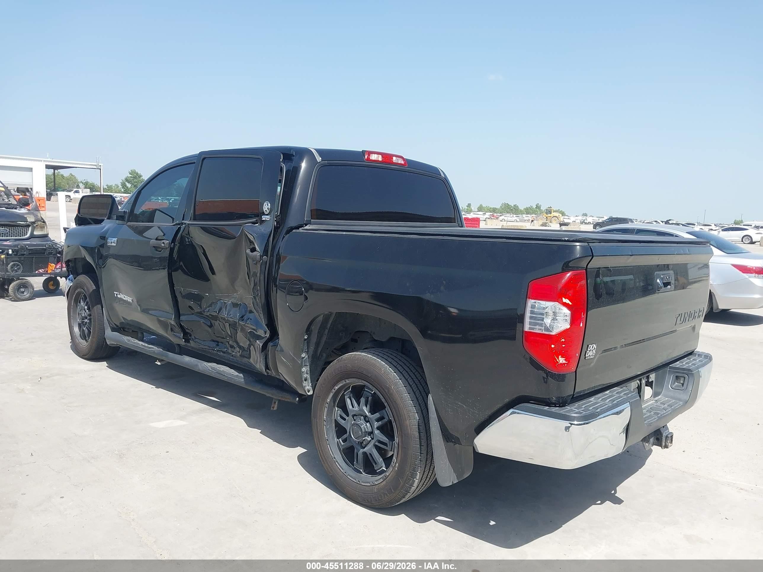 2015 Toyota Tundra Sr5 5.7l V8 Black vin: 5TFEY5F14FX181292