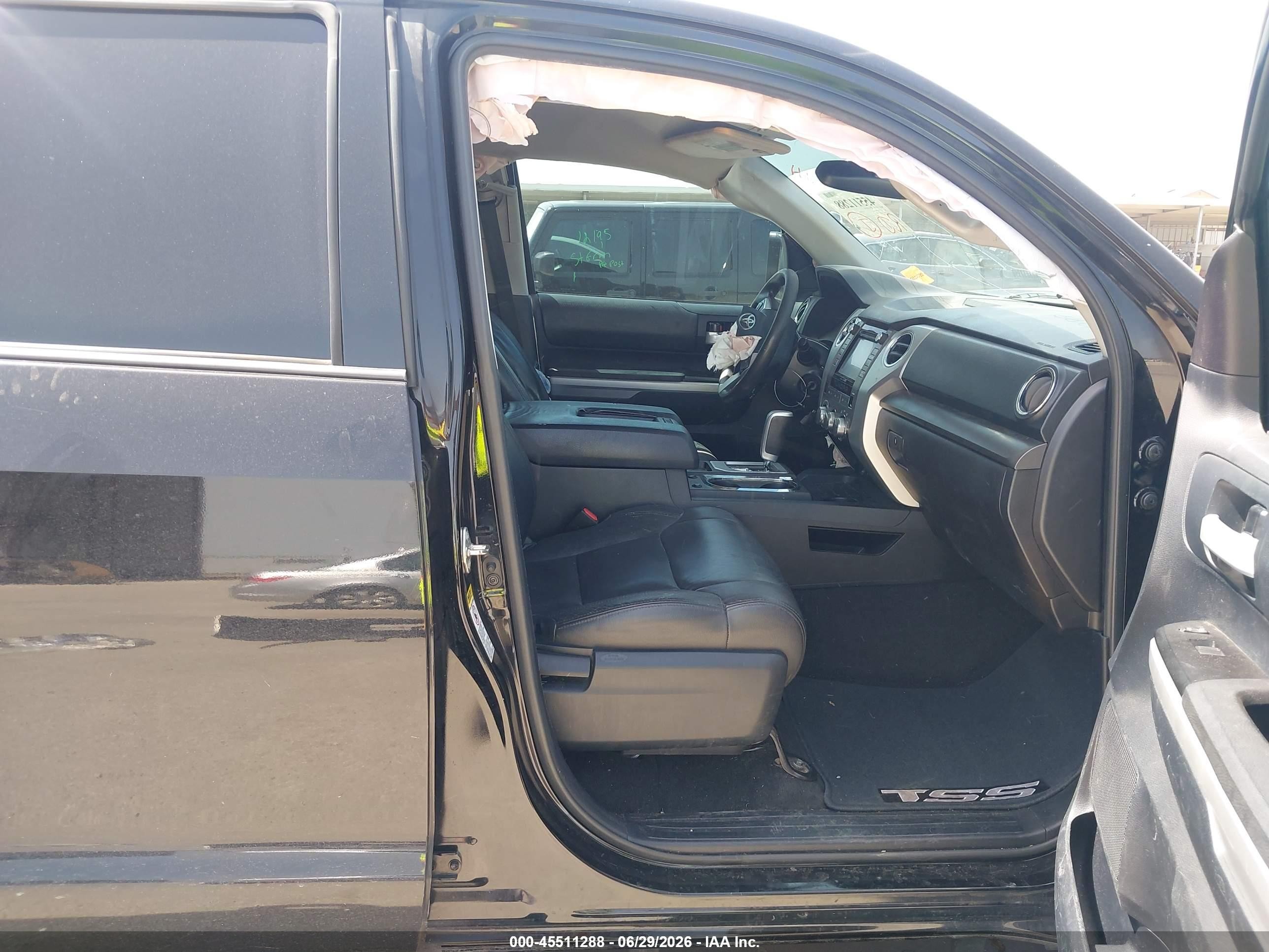2015 Toyota Tundra Sr5 5.7l V8 Black vin: 5TFEY5F14FX181292