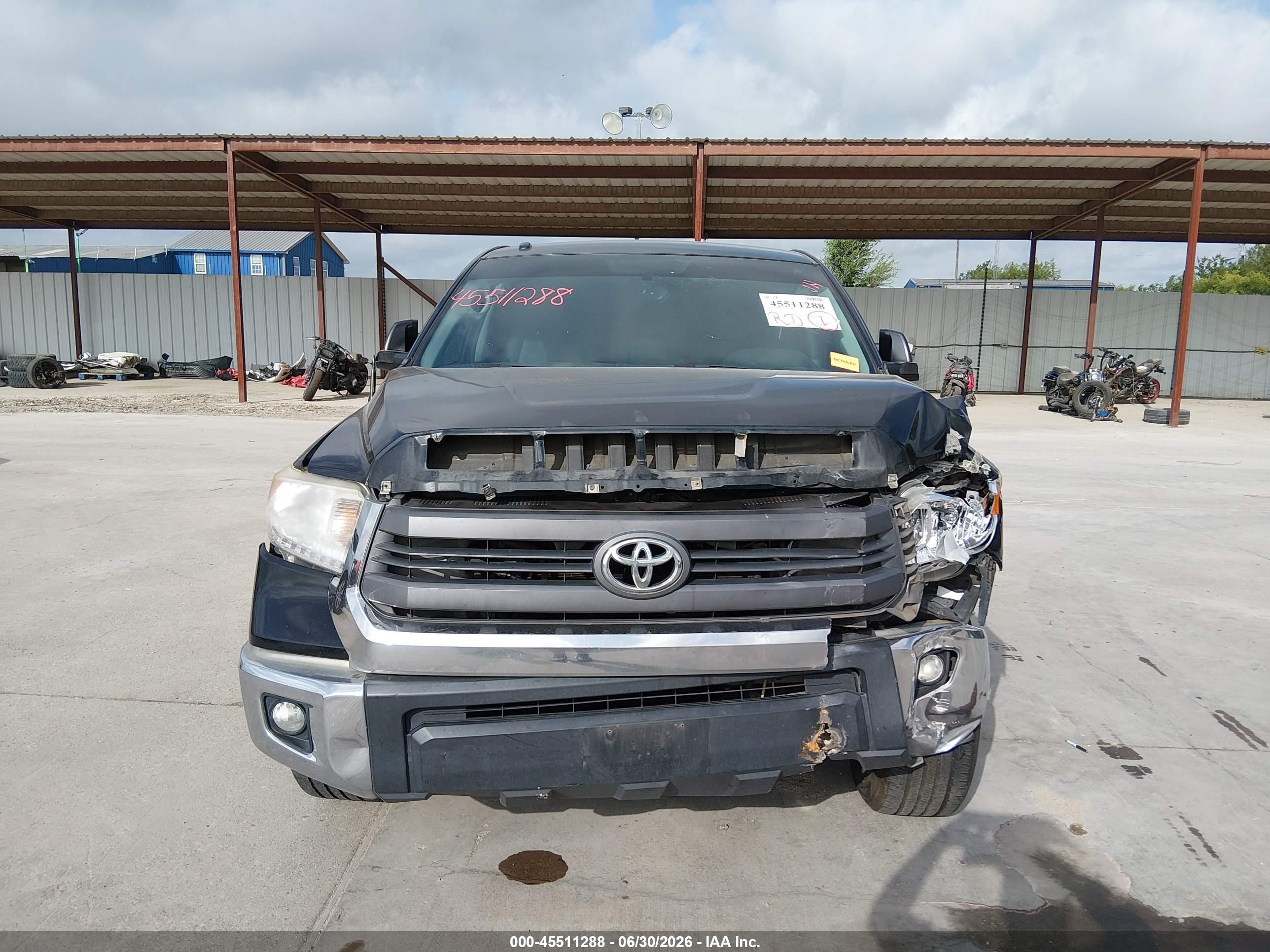 2015 Toyota Tundra Sr5 5.7l V8 Black vin: 5TFEY5F14FX181292