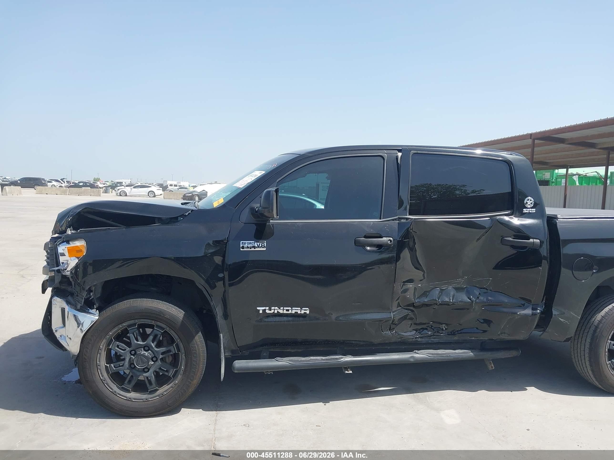 2015 Toyota Tundra Sr5 5.7l V8 Black vin: 5TFEY5F14FX181292