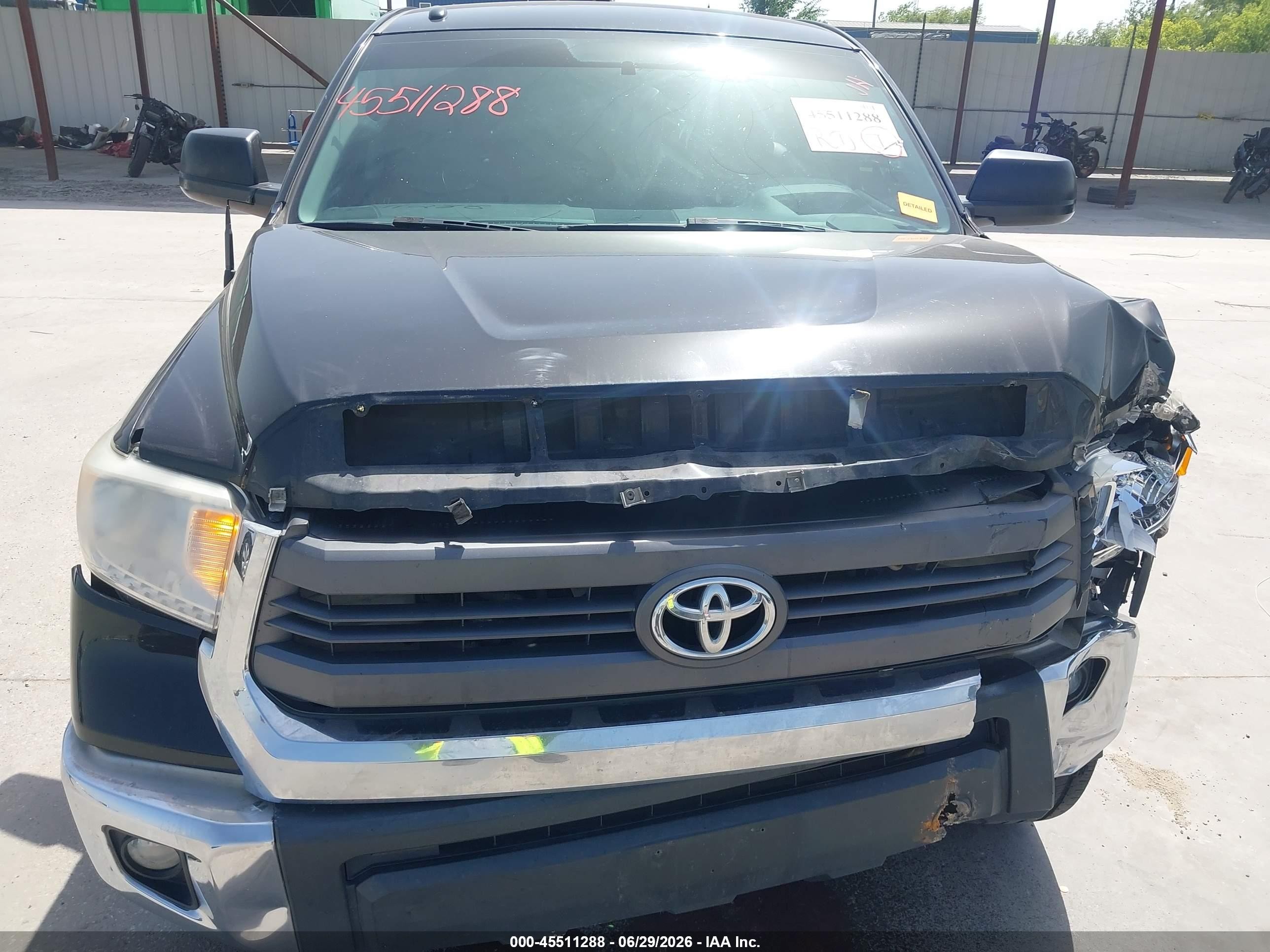 2015 Toyota Tundra Sr5 5.7l V8 Black vin: 5TFEY5F14FX181292