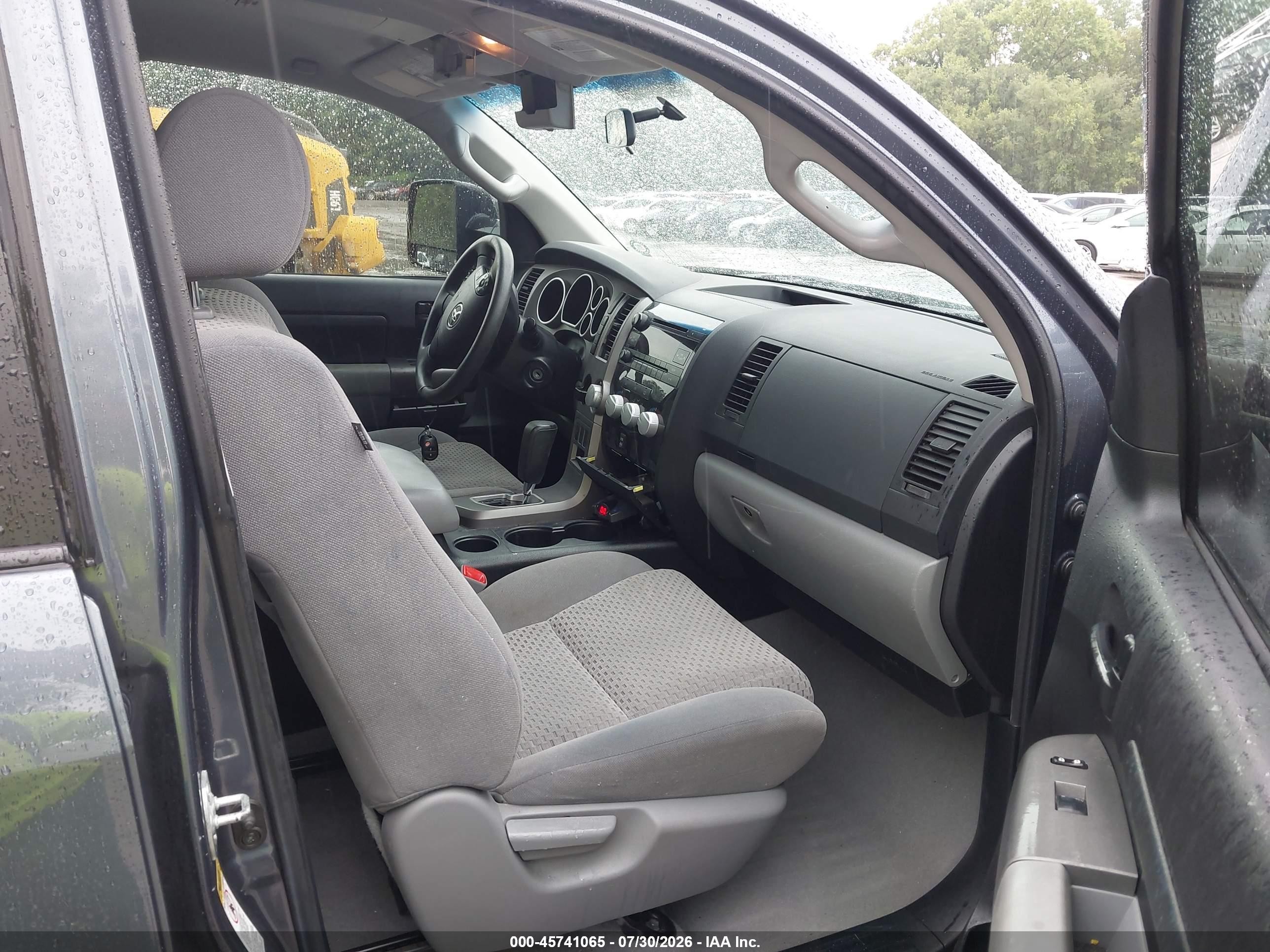 2010 Toyota Tundra Grade 5.7l V8 Gray vin: 5TFEY5F15AX078083