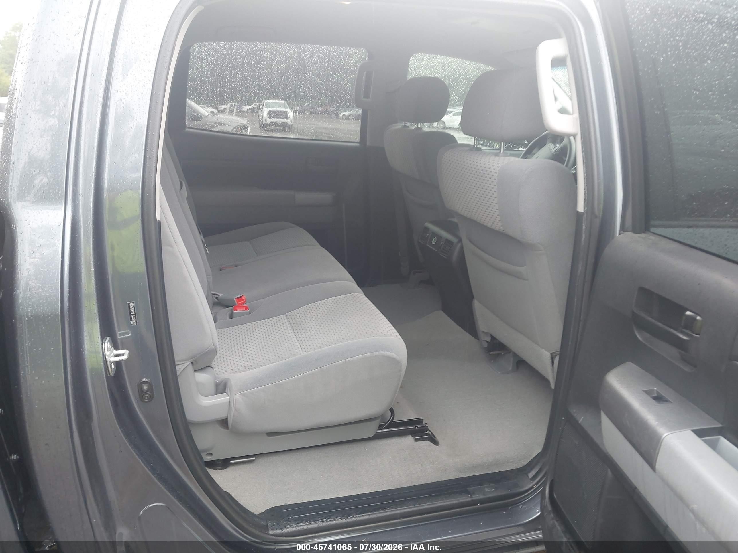 2010 Toyota Tundra Grade 5.7l V8 Gray vin: 5TFEY5F15AX078083