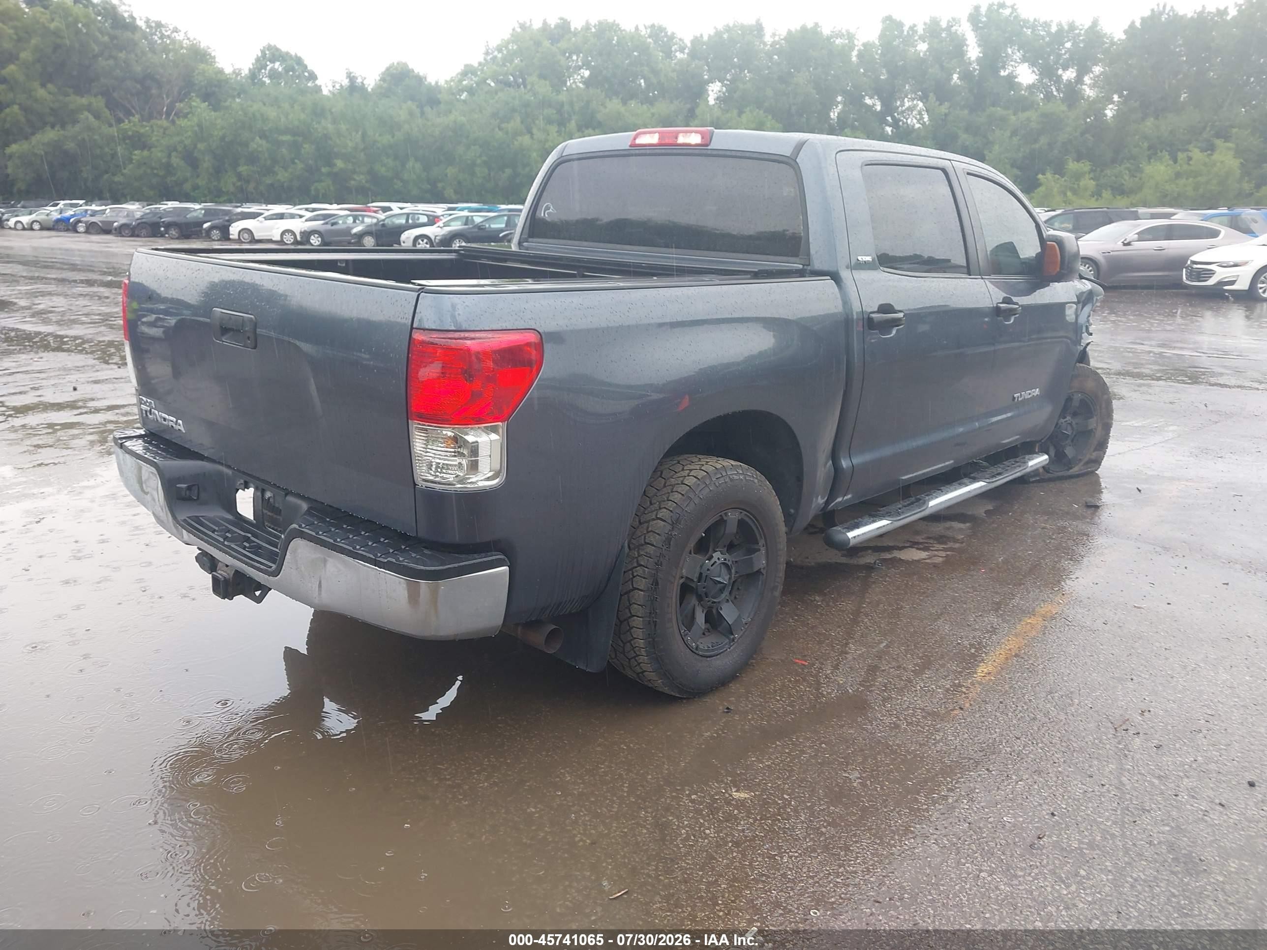 2010 Toyota Tundra Grade 5.7l V8 Gray vin: 5TFEY5F15AX078083