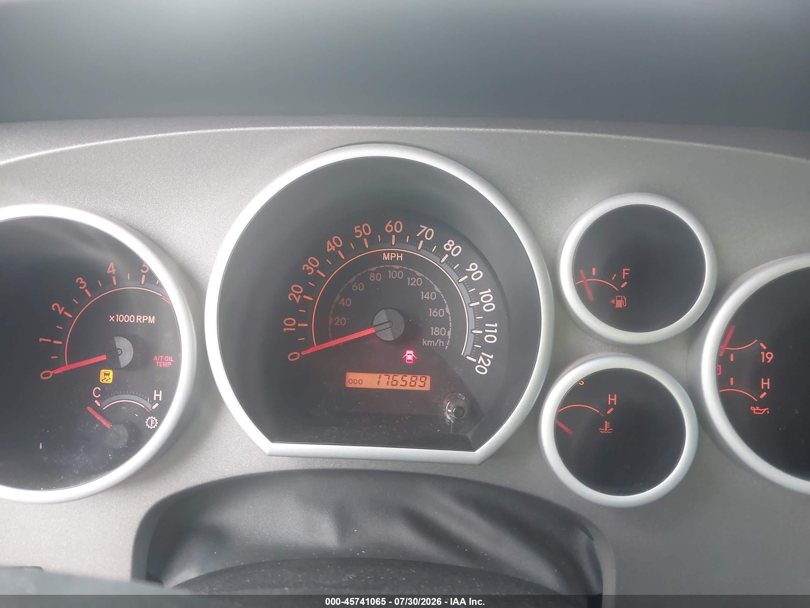 2010 Toyota Tundra Grade 5.7l V8 Gray vin: 5TFEY5F15AX078083
