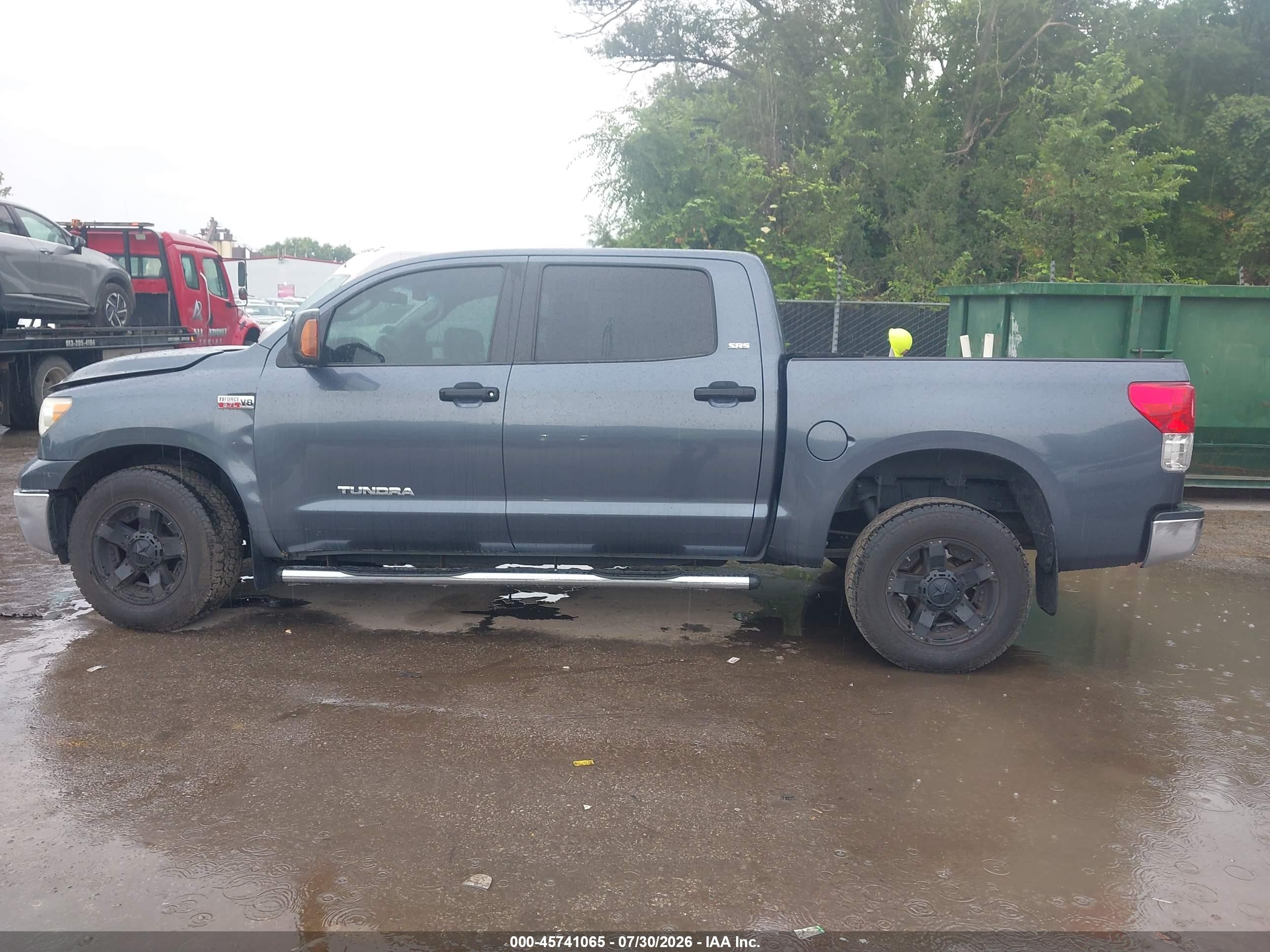 2010 Toyota Tundra Grade 5.7l V8 Gray vin: 5TFEY5F15AX078083