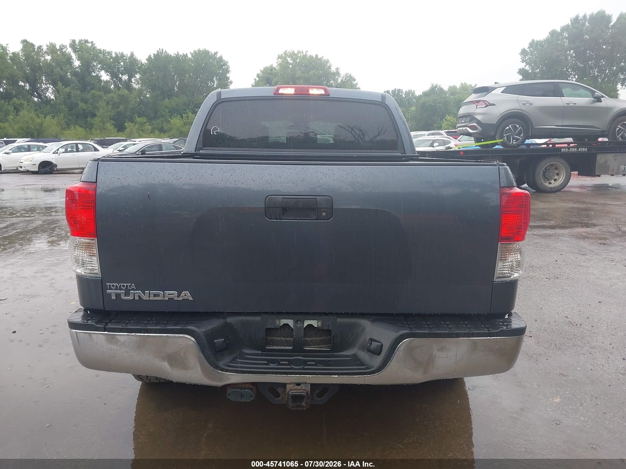2010 Toyota Tundra Grade 5.7l V8 Gray vin: 5TFEY5F15AX078083