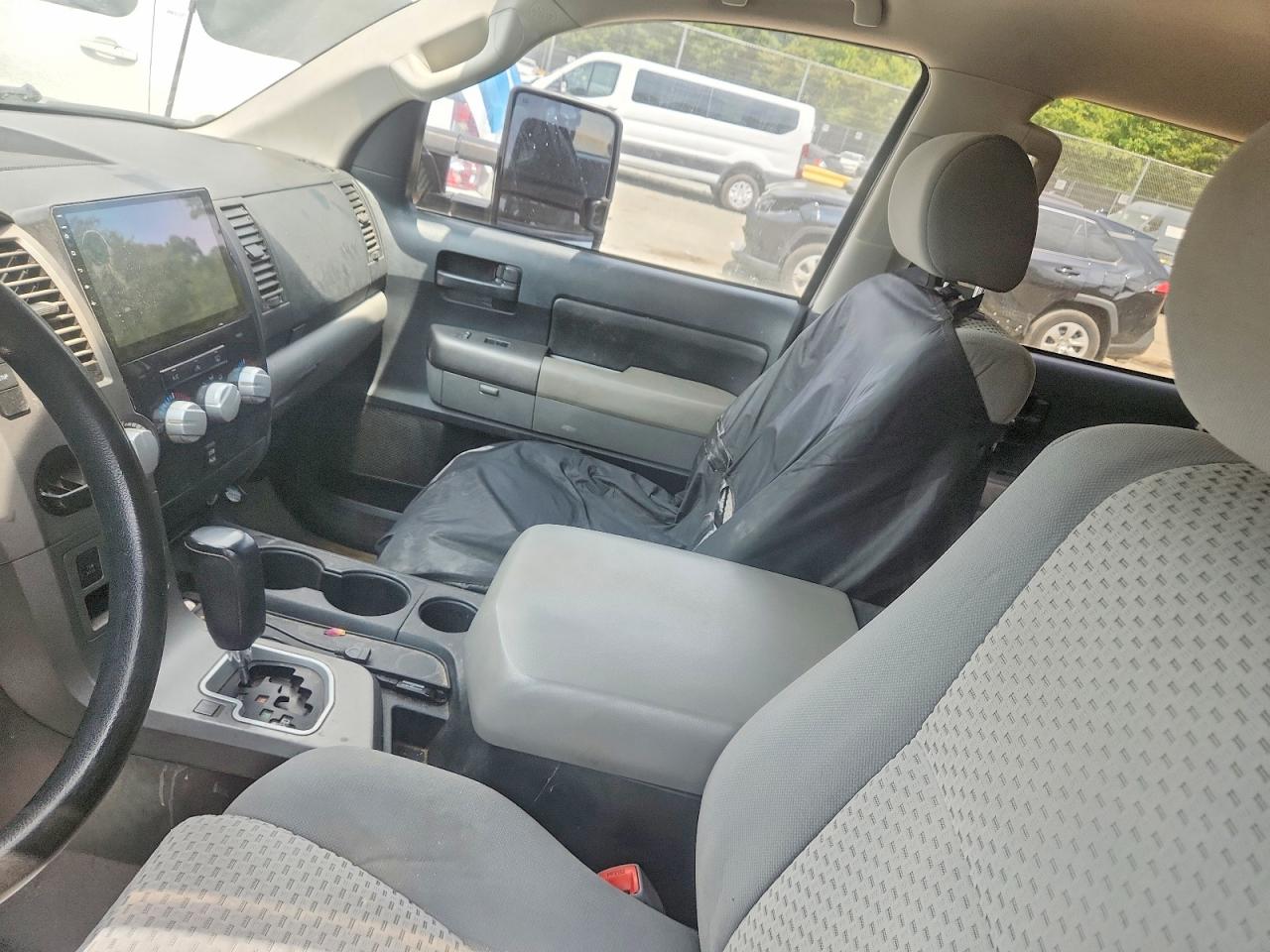 2010 Toyota Tundra Crewmax Sr5 Silver vin: 5TFEY5F15AX092355