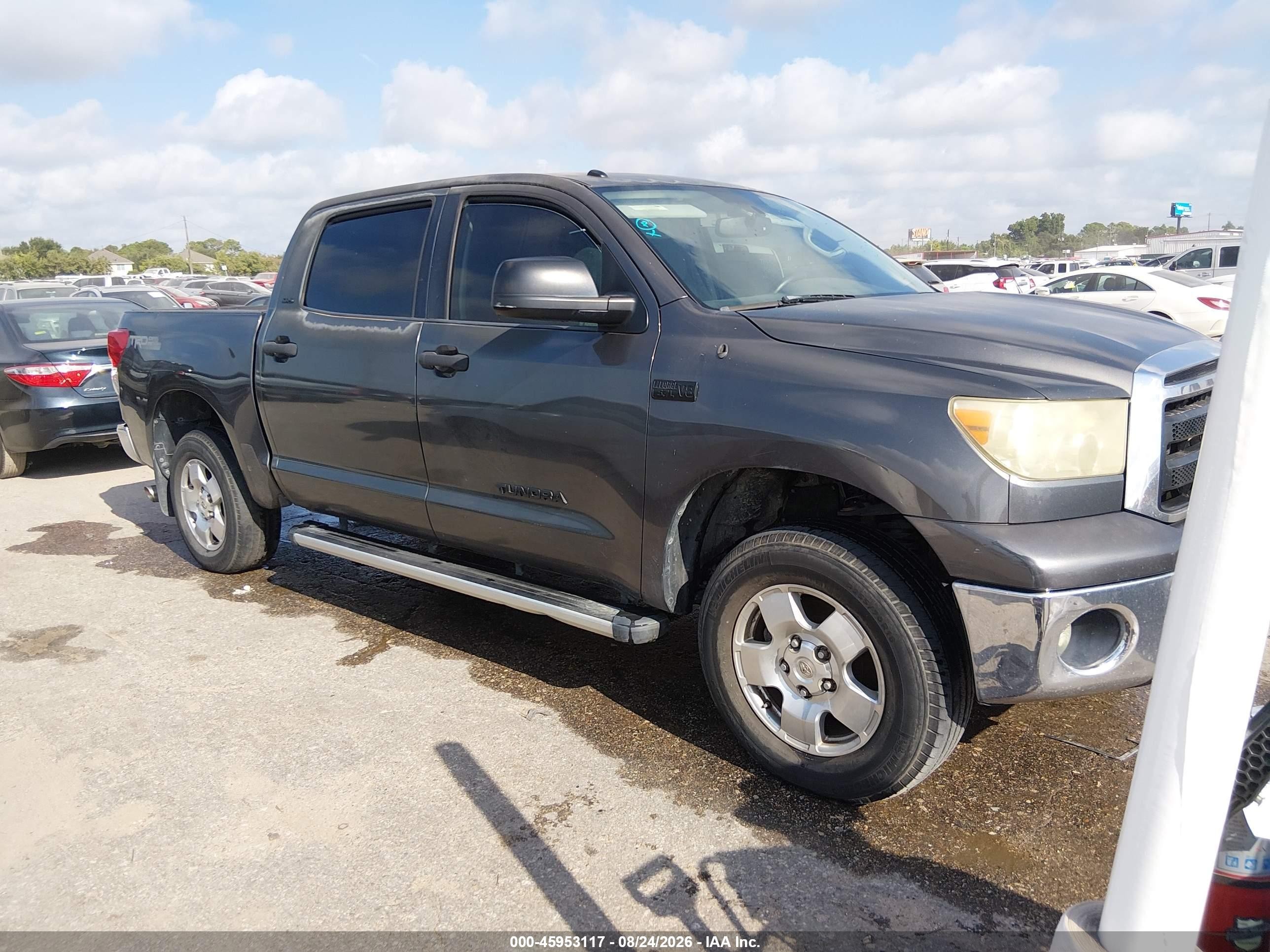 2011 Toyota Tundra Grade 5.7l V8 Gray vin: 5TFEY5F15BX110127