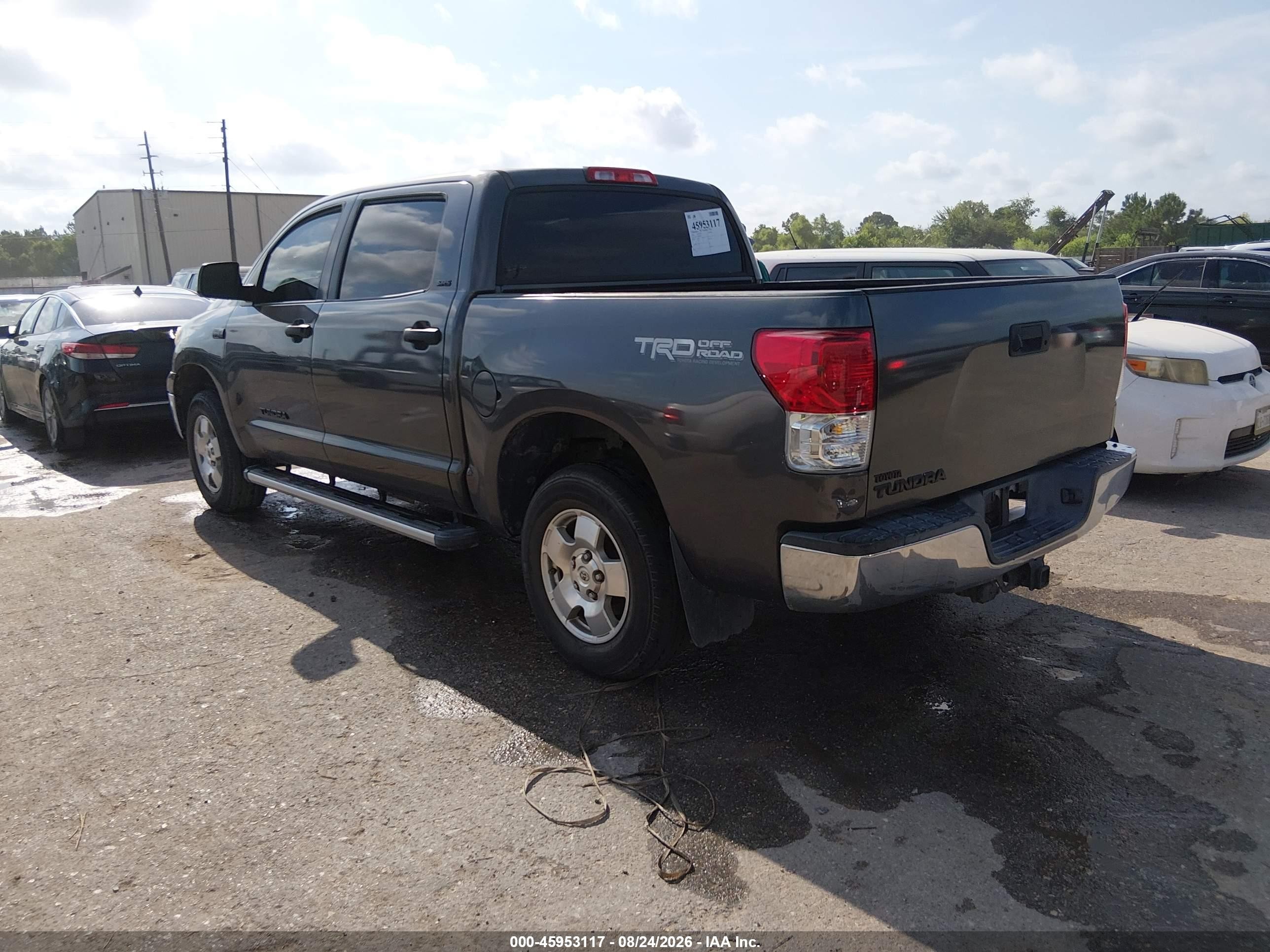 2011 Toyota Tundra Grade 5.7l V8 Gray vin: 5TFEY5F15BX110127