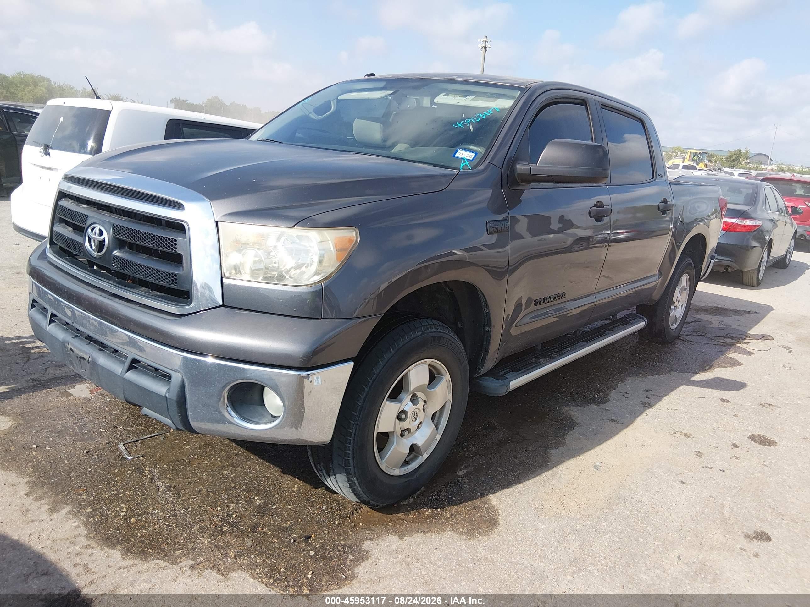 2011 Toyota Tundra Grade 5.7l V8 Gray vin: 5TFEY5F15BX110127
