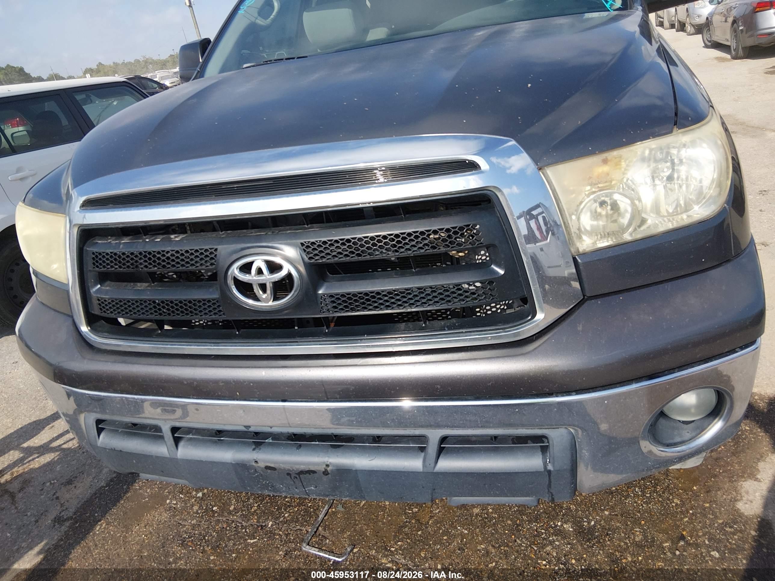 2011 Toyota Tundra Grade 5.7l V8 Gray vin: 5TFEY5F15BX110127