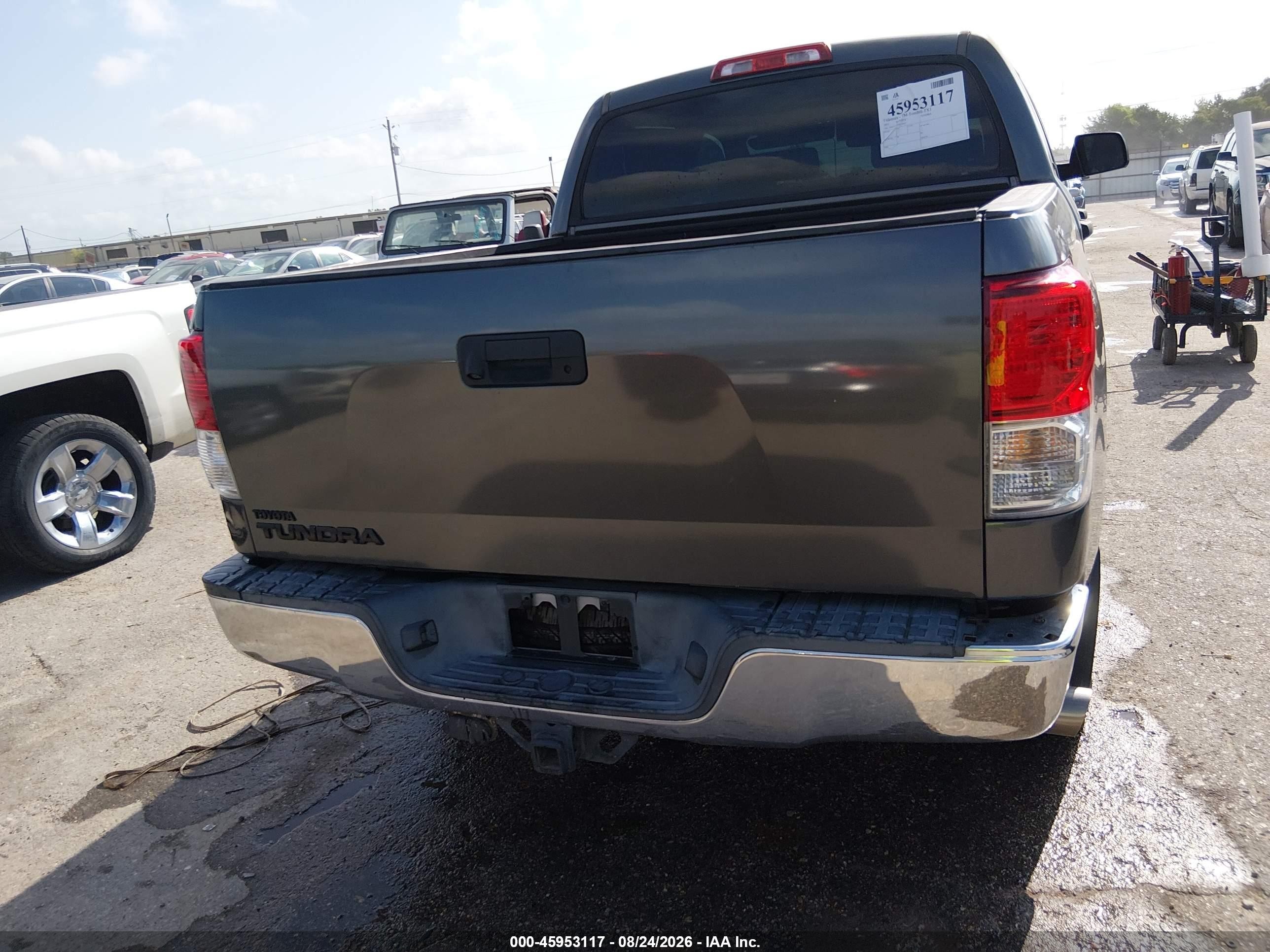 2011 Toyota Tundra Grade 5.7l V8 Gray vin: 5TFEY5F15BX110127
