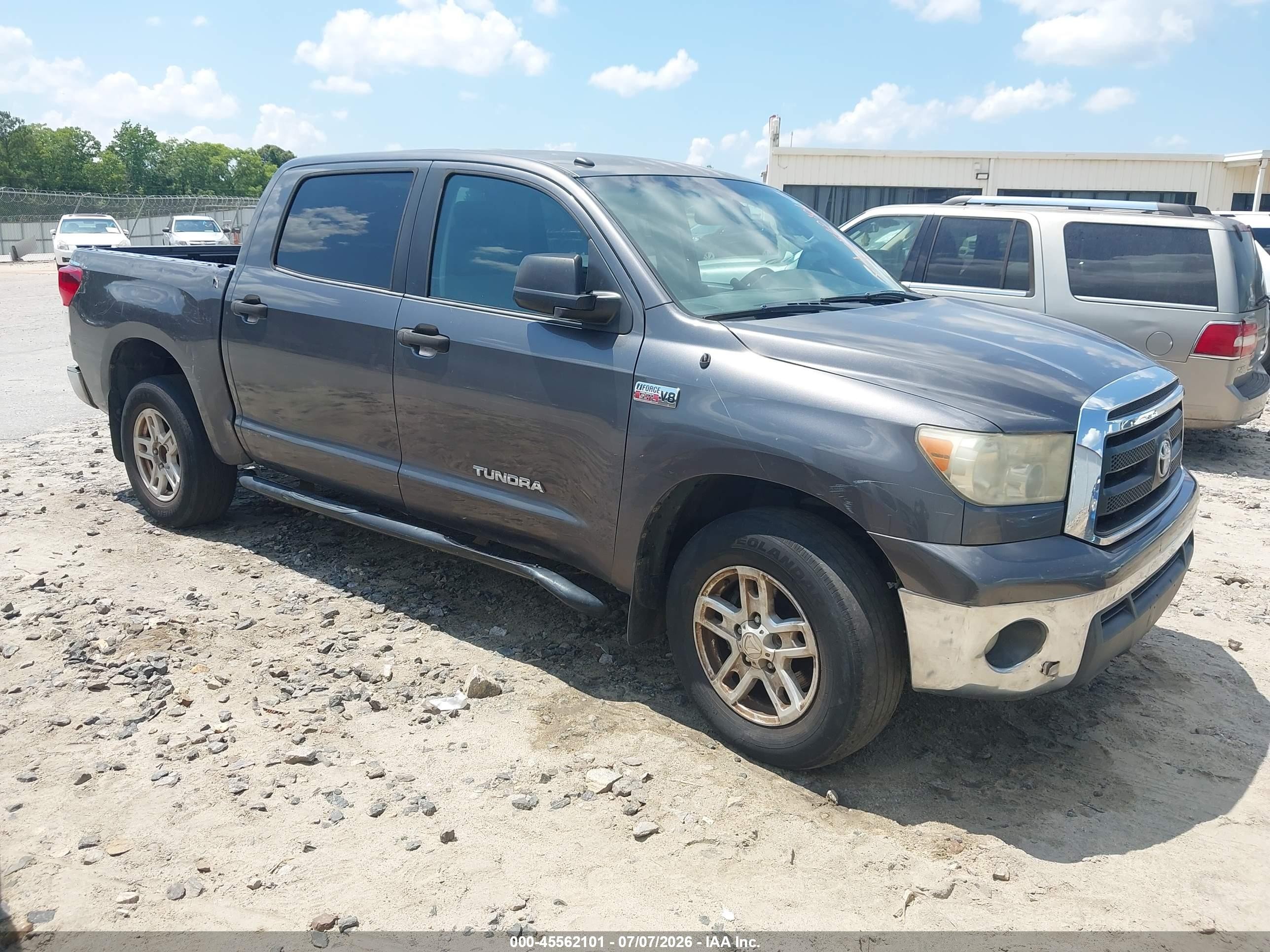 2013 Toyota Tundra Grade 5.7l V8 Gray vin: 5TFEY5F15DX139923