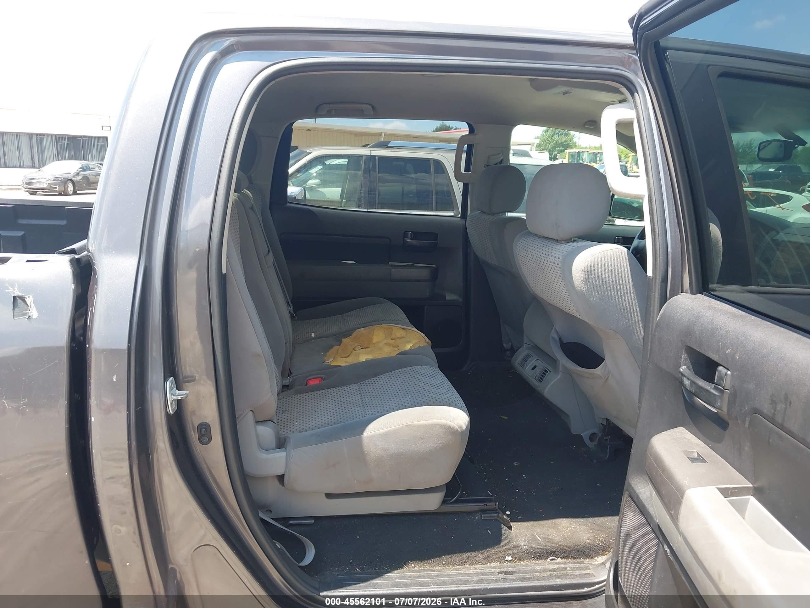2013 Toyota Tundra Grade 5.7l V8 Gray vin: 5TFEY5F15DX139923