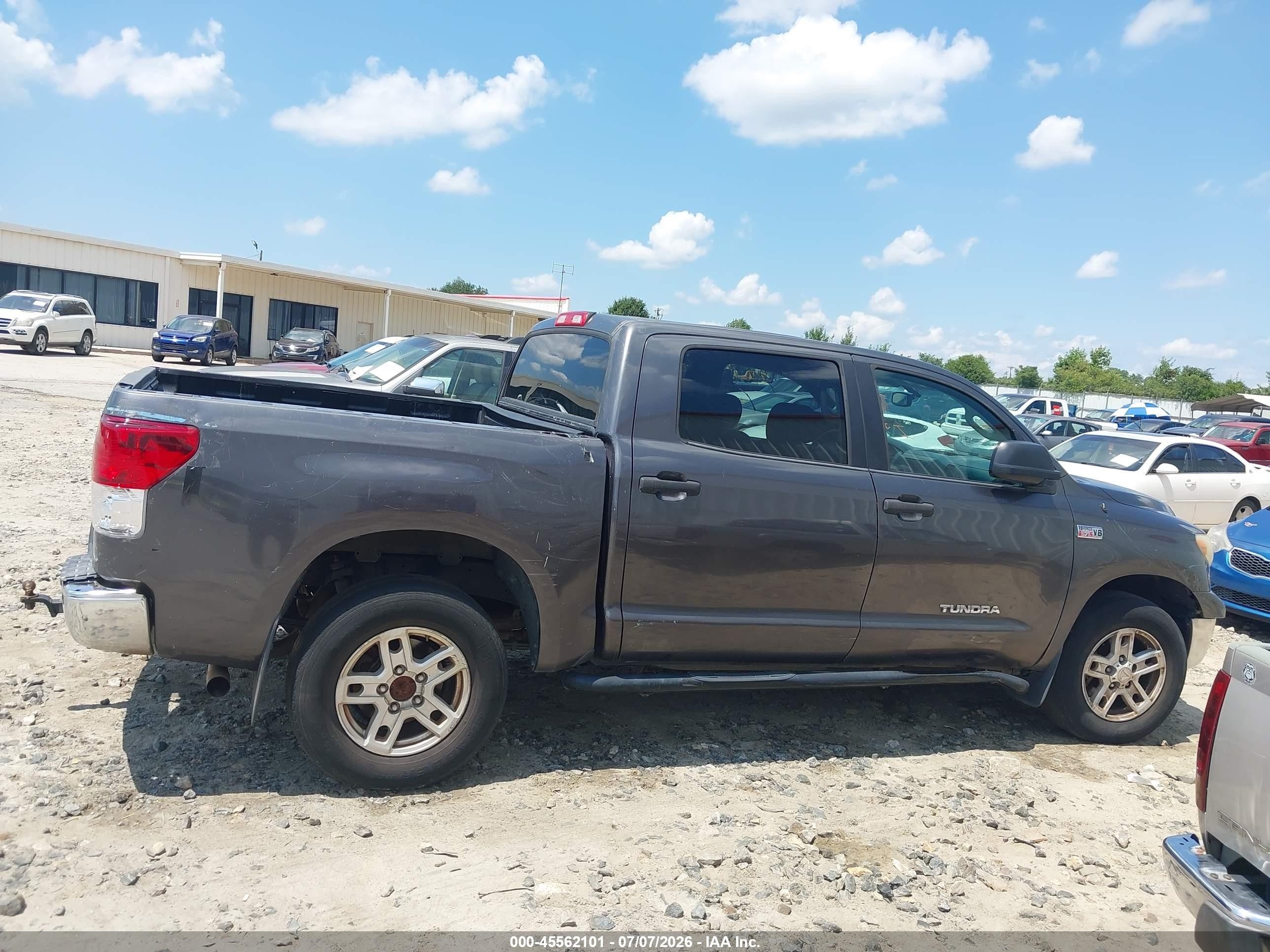 2013 Toyota Tundra Grade 5.7l V8 Gray vin: 5TFEY5F15DX139923