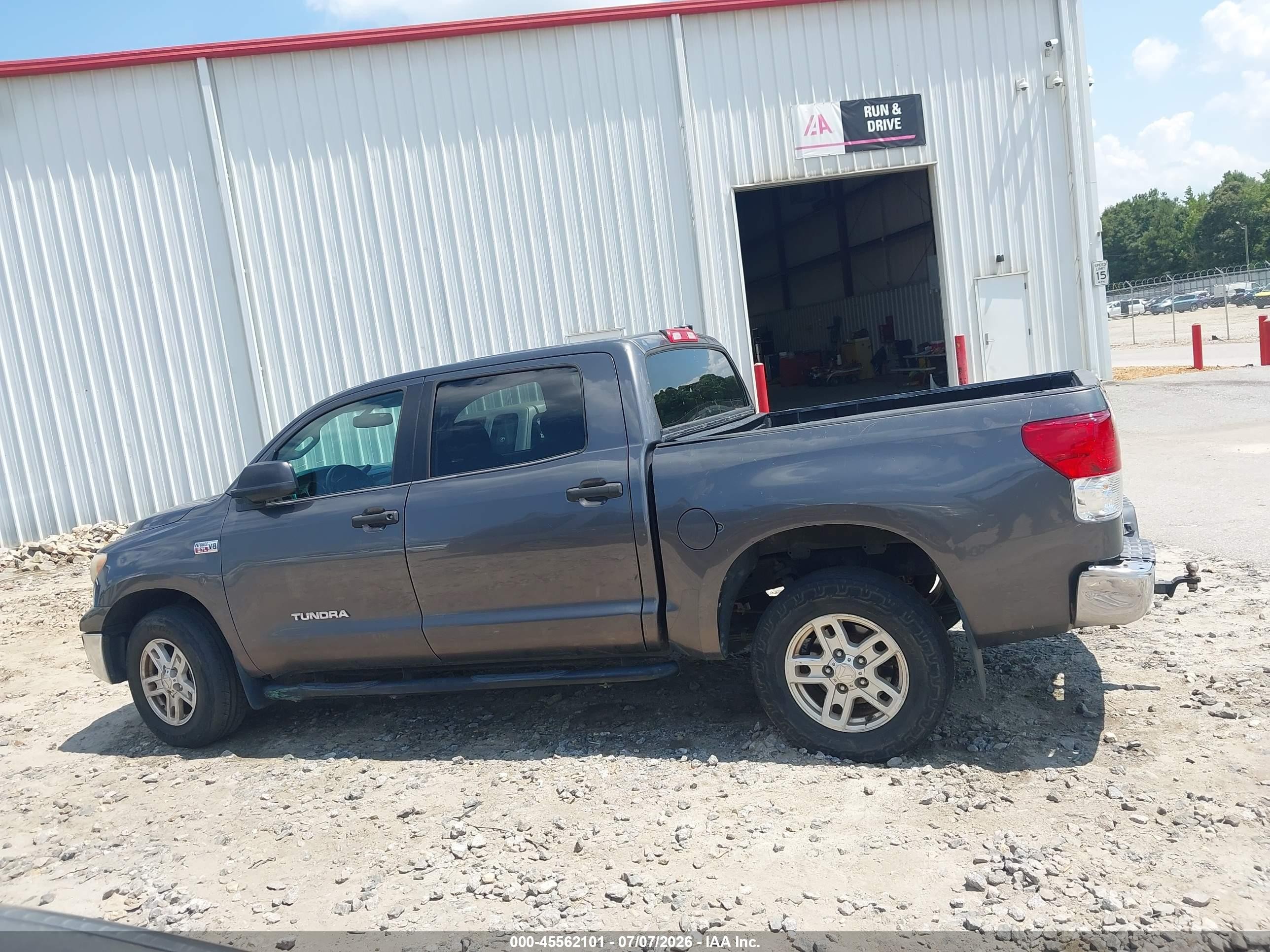2013 Toyota Tundra Grade 5.7l V8 Gray vin: 5TFEY5F15DX139923