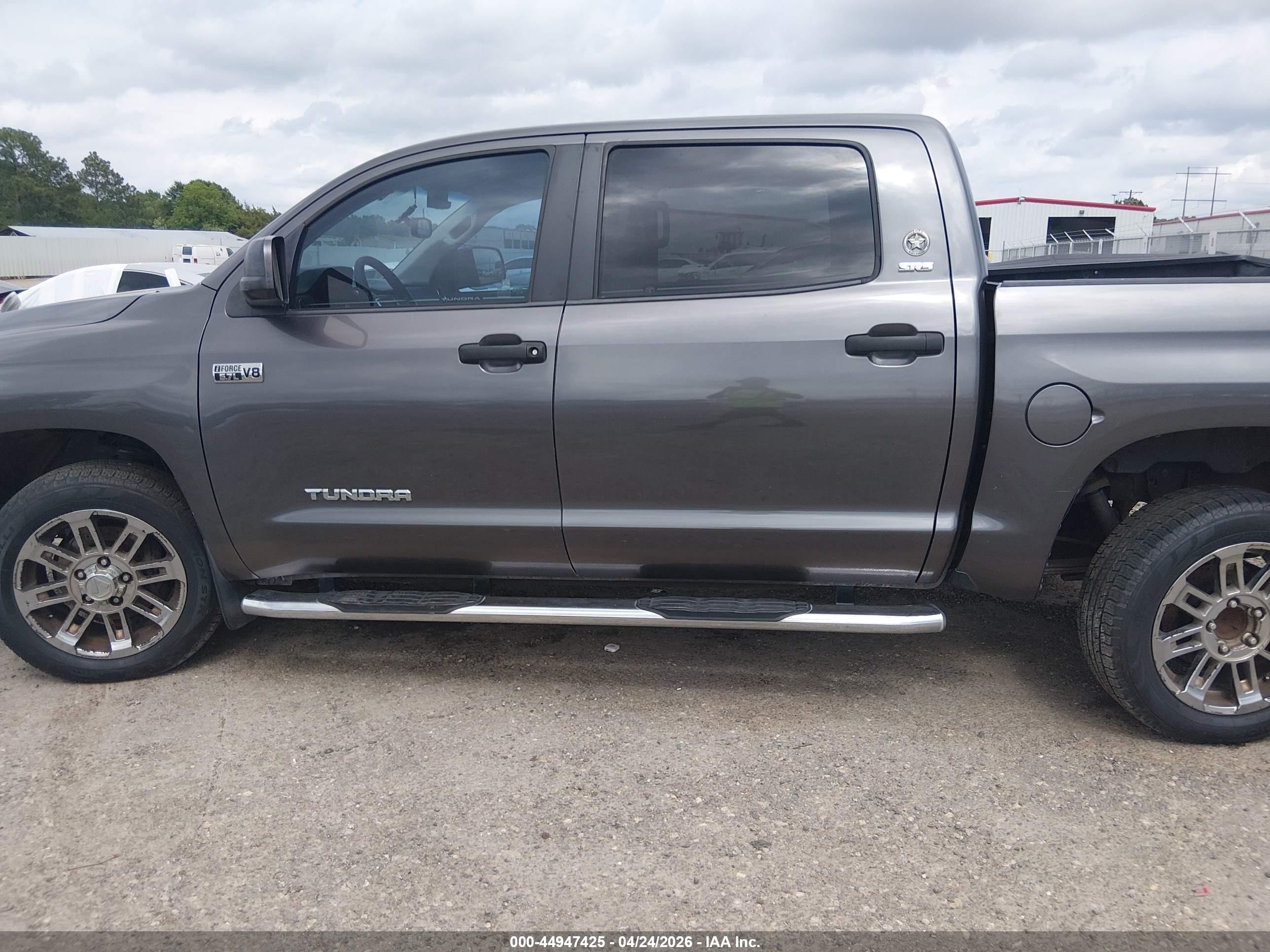 2014 Toyota Tundra Sr5 5.7l V8 Gray vin: 5TFEY5F15EX152883