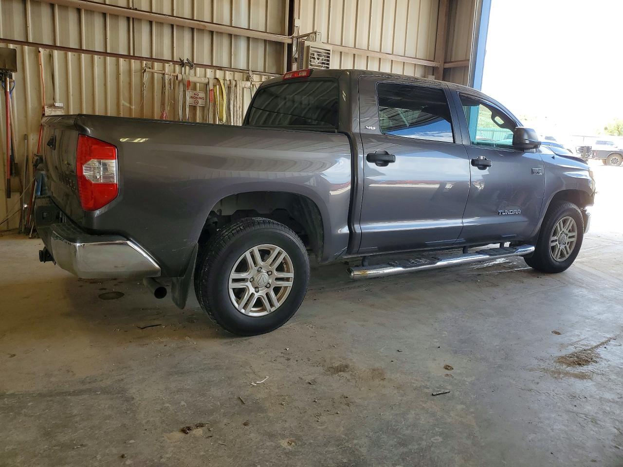 2015 Toyota Tundra Crewmax Sr5 Gray vin: 5TFEY5F15FX190101