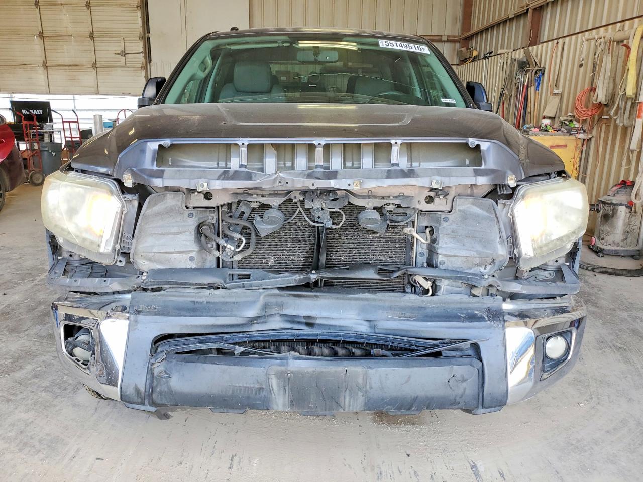 2015 Toyota Tundra Crewmax Sr5 Gray vin: 5TFEY5F15FX190101