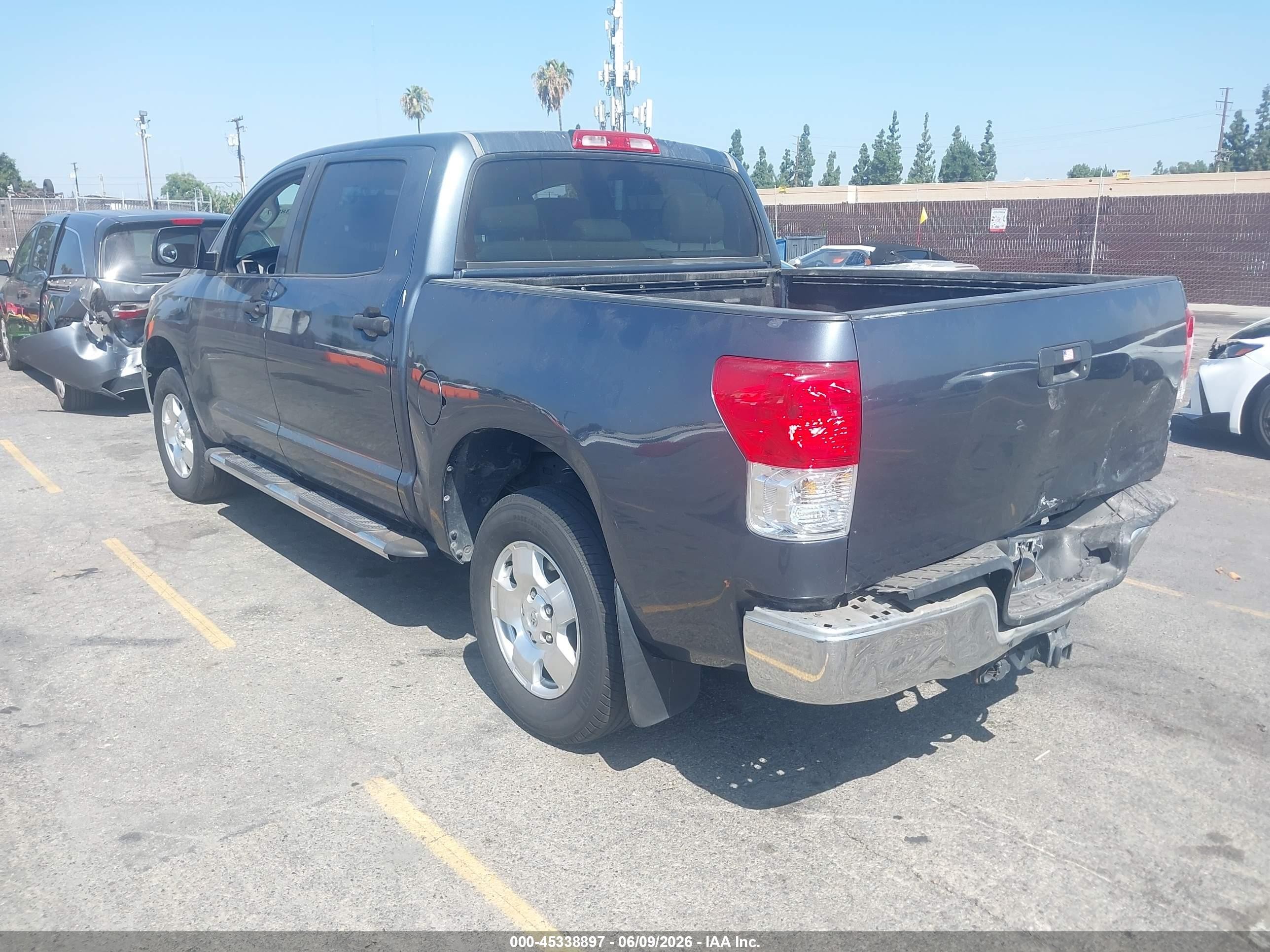 2010 Toyota Tundra Grade 5.7l V8 Black vin: 5TFEY5F16AX088122
