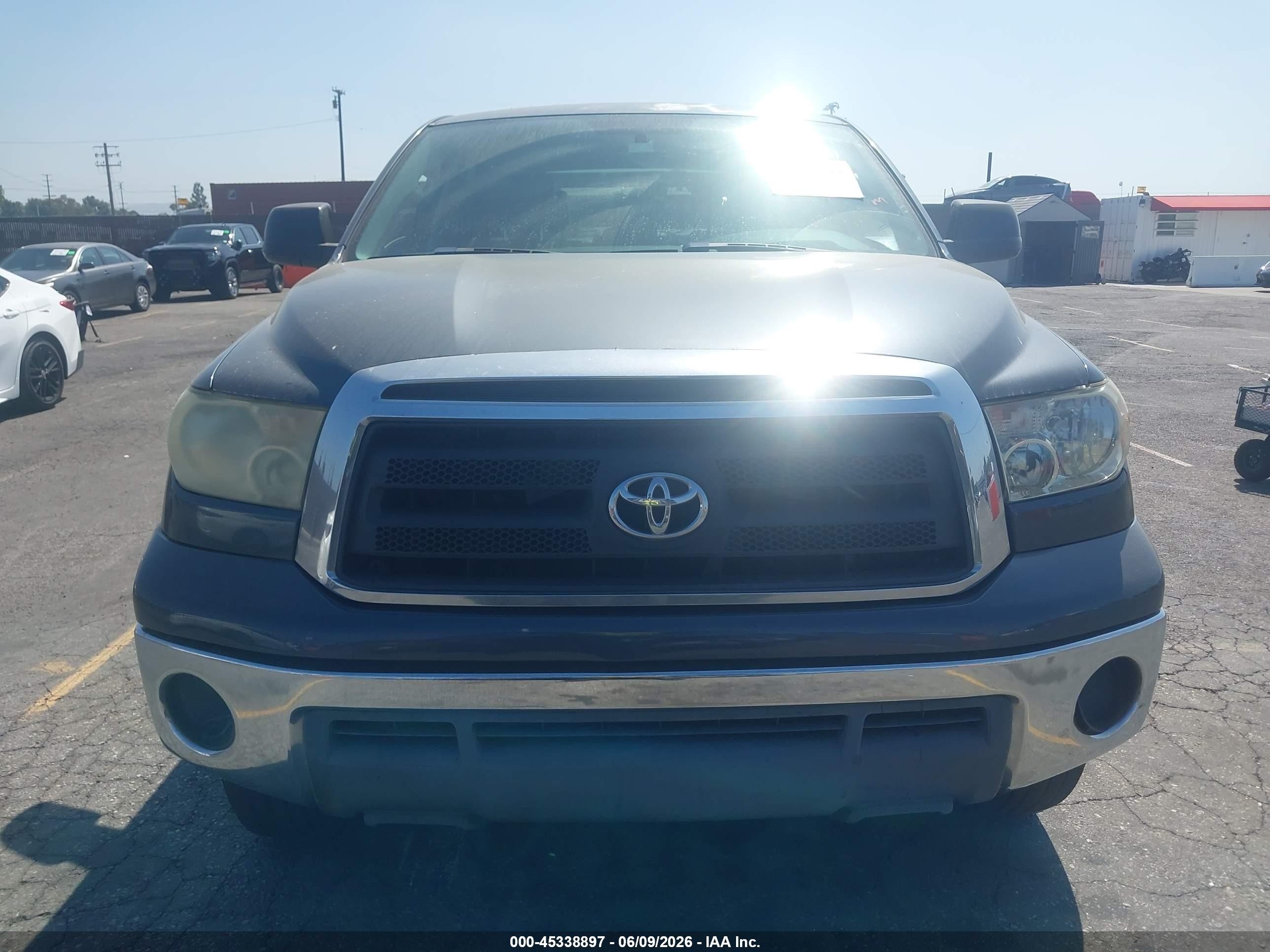 2010 Toyota Tundra Grade 5.7l V8 Black vin: 5TFEY5F16AX088122