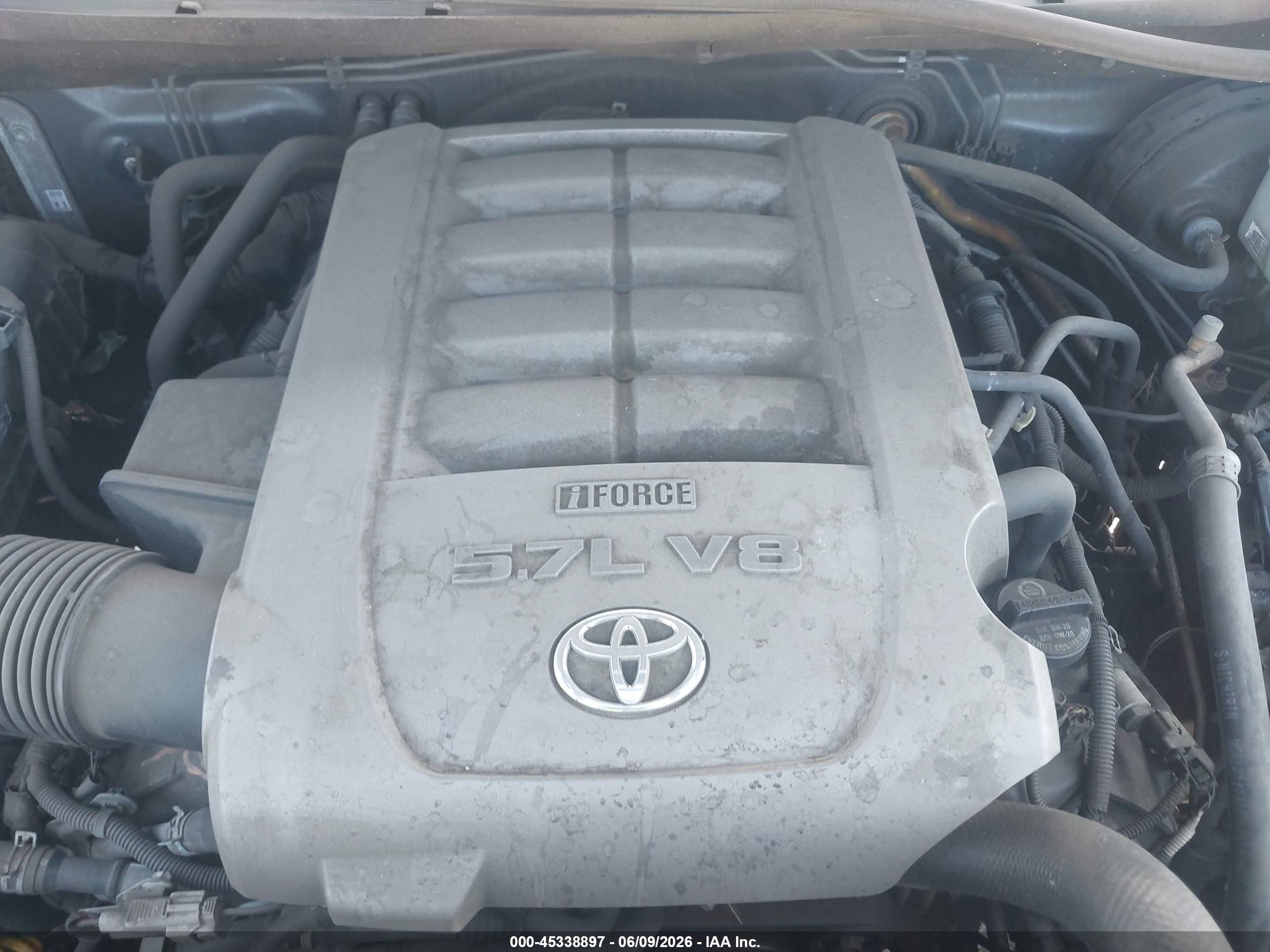 2010 Toyota Tundra Grade 5.7l V8 Black vin: 5TFEY5F16AX088122