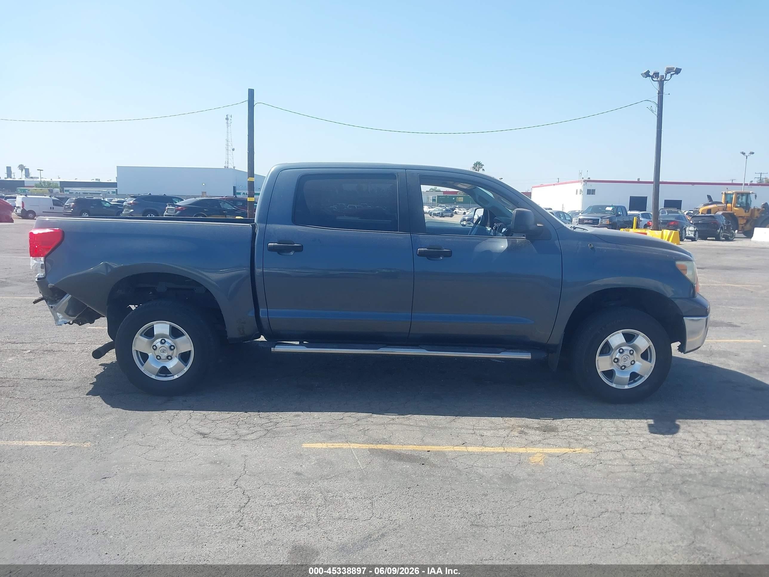 2010 Toyota Tundra Grade 5.7l V8 Black vin: 5TFEY5F16AX088122
