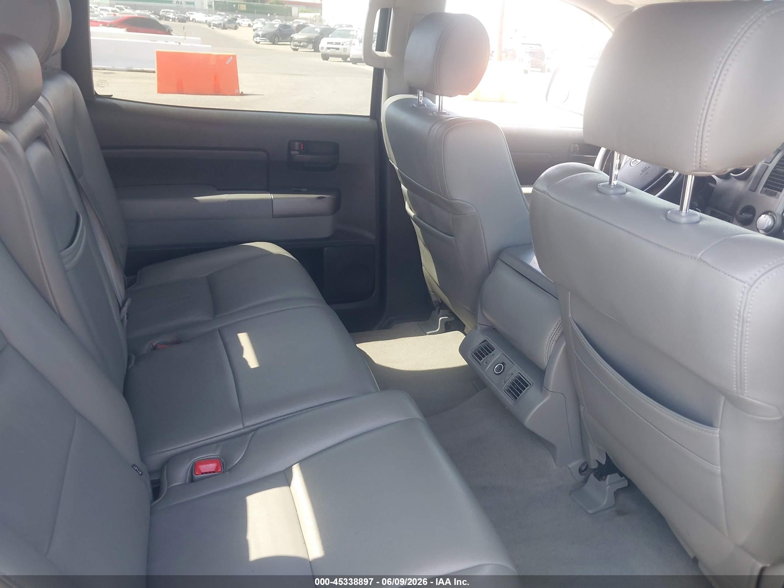 2010 Toyota Tundra Grade 5.7l V8 Black vin: 5TFEY5F16AX088122