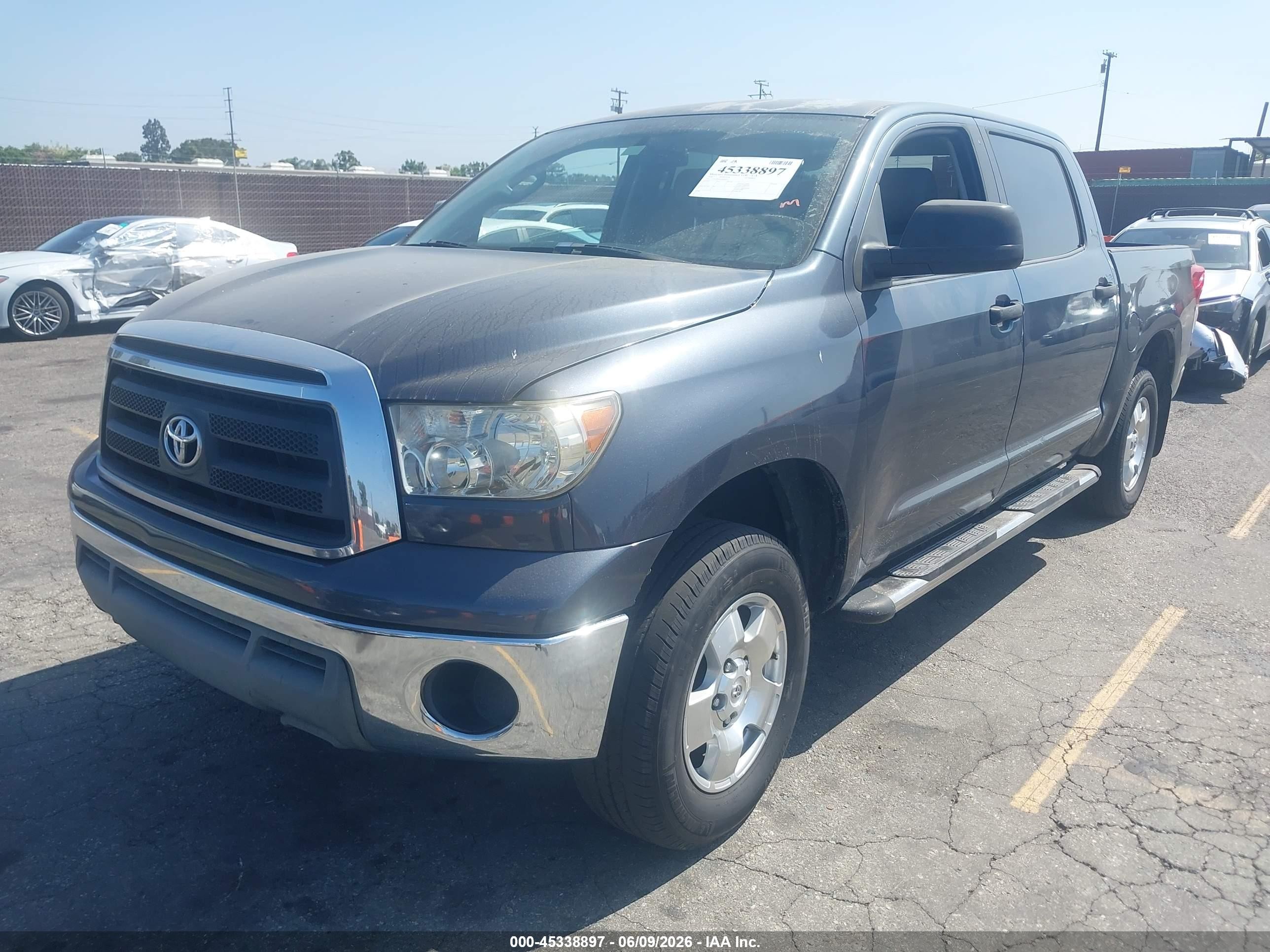 2010 Toyota Tundra Grade 5.7l V8 Black vin: 5TFEY5F16AX088122