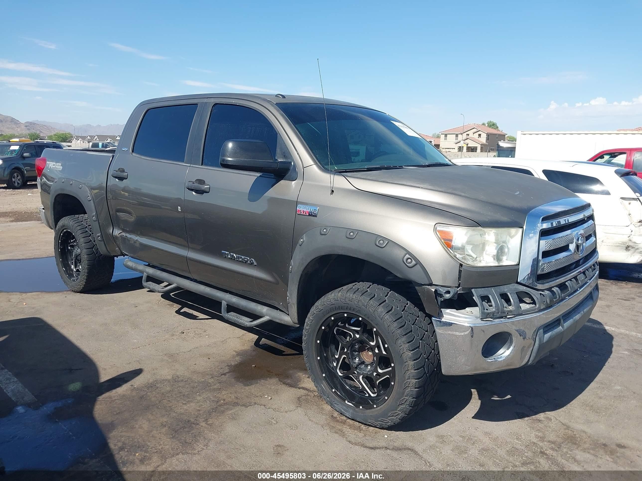 2010 Toyota Tundra Grade 5.7l V8 Brown vin: 5TFEY5F16AX090906